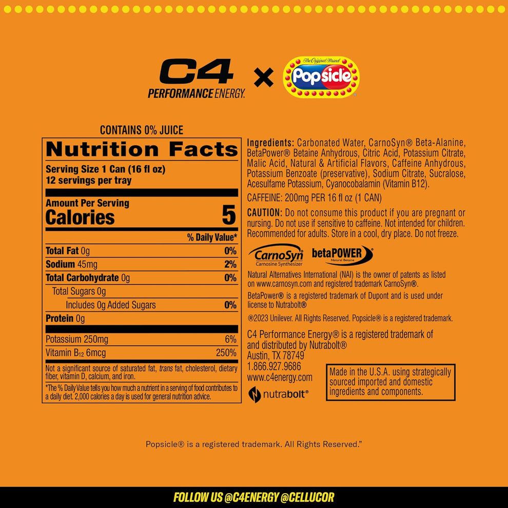 C4® Popsicle Variety Pack