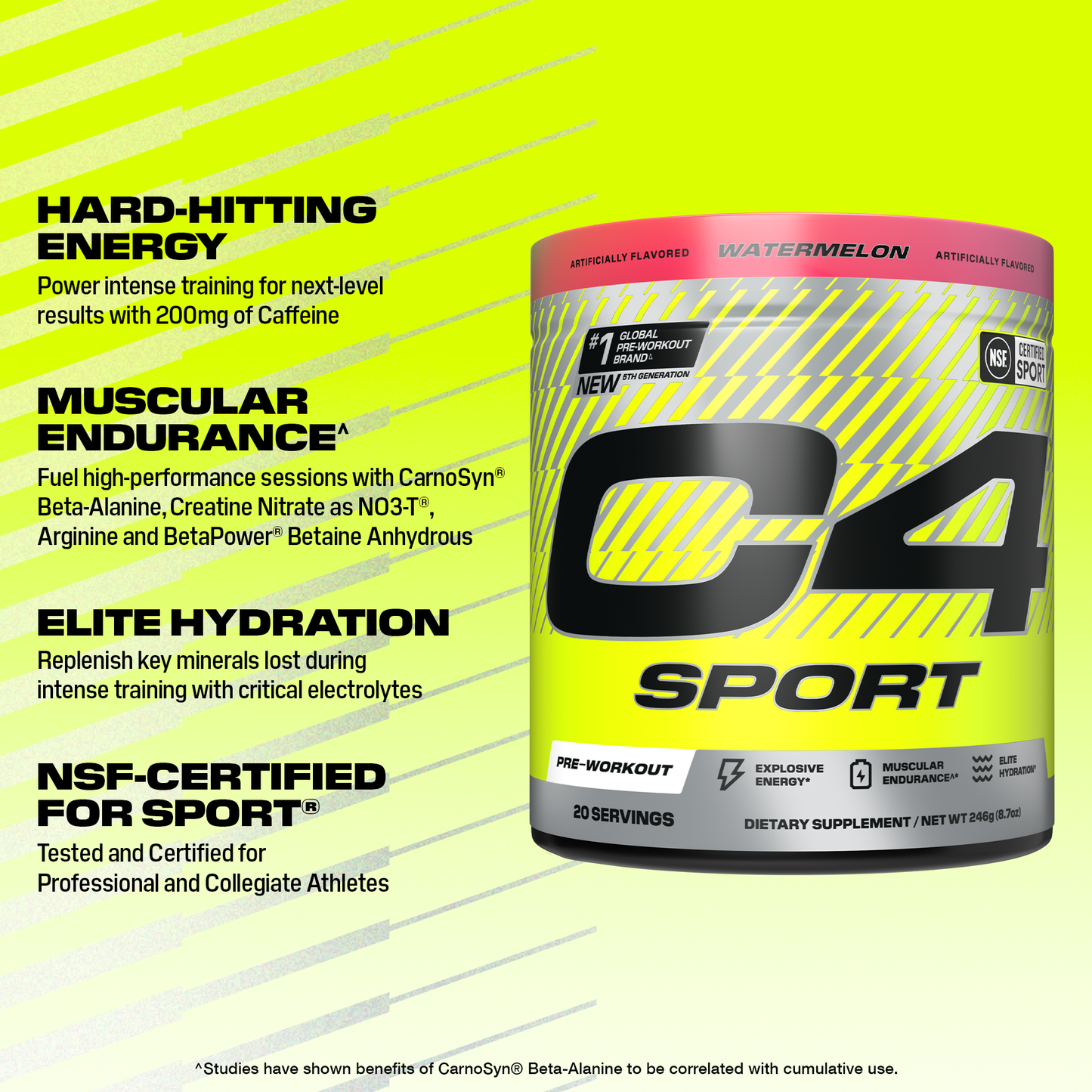 C4 Sport® Pre Workout Powder