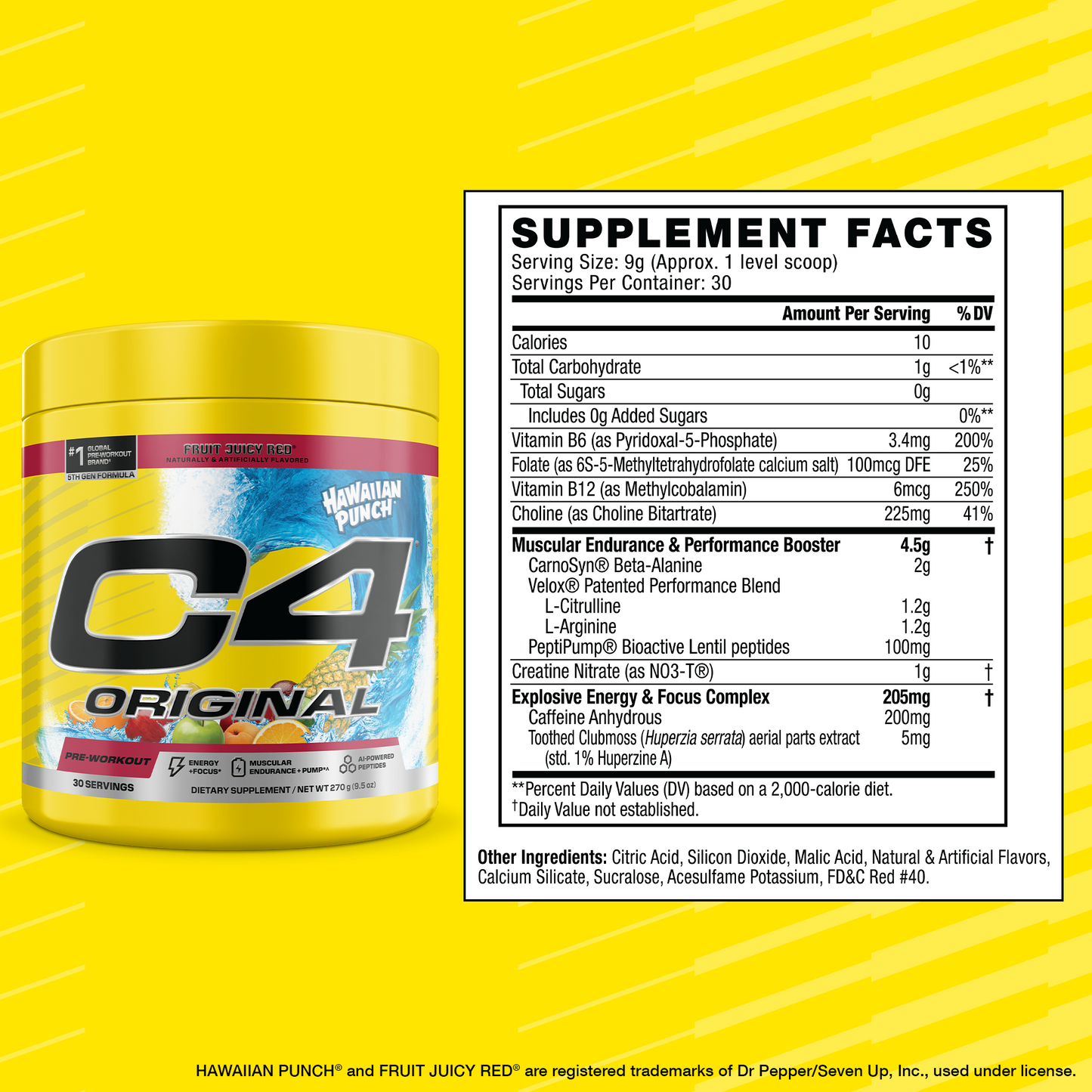 C4 Sport® x Hawaiian Punch Pre-Workout