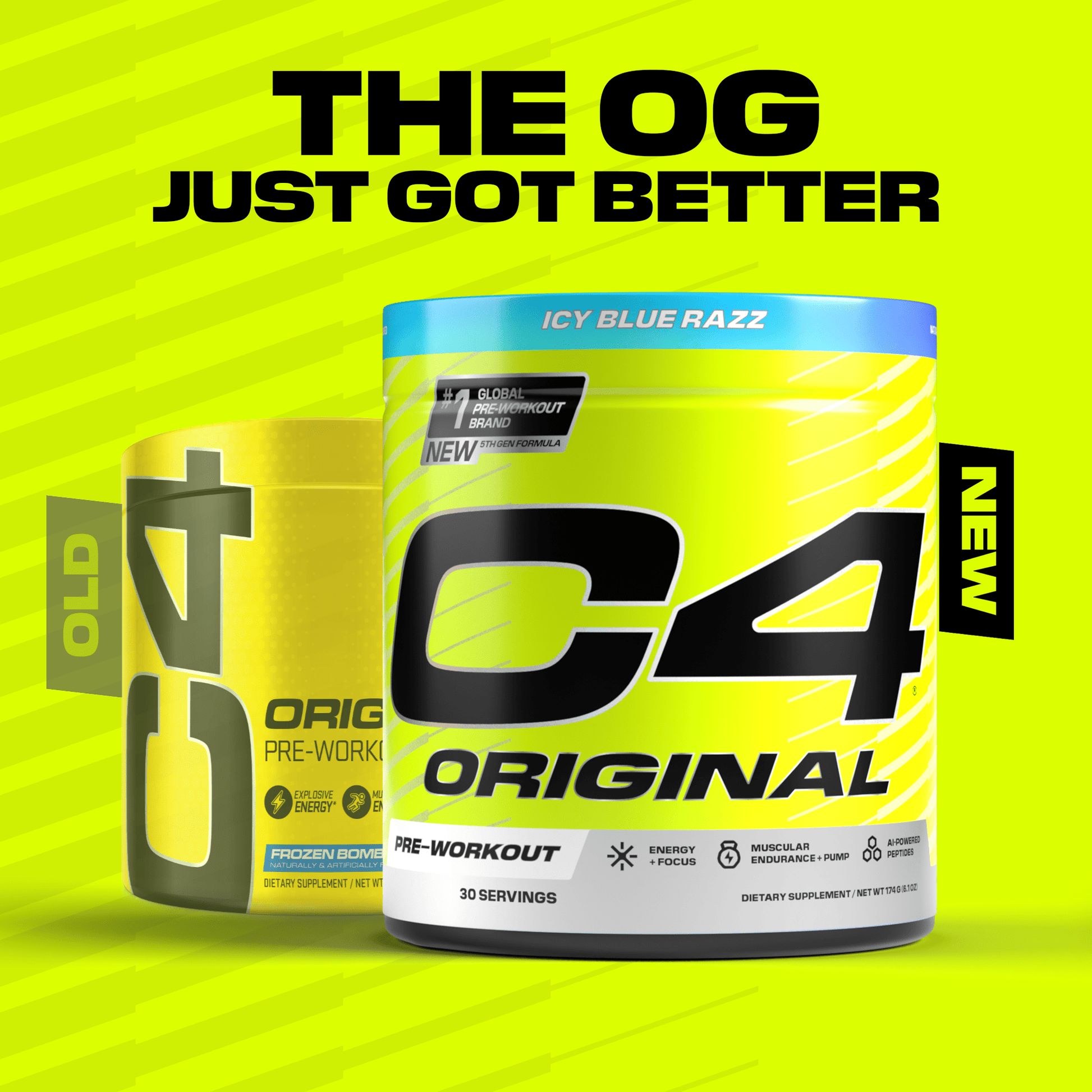 C4 Original Pre Workout Powder View 5