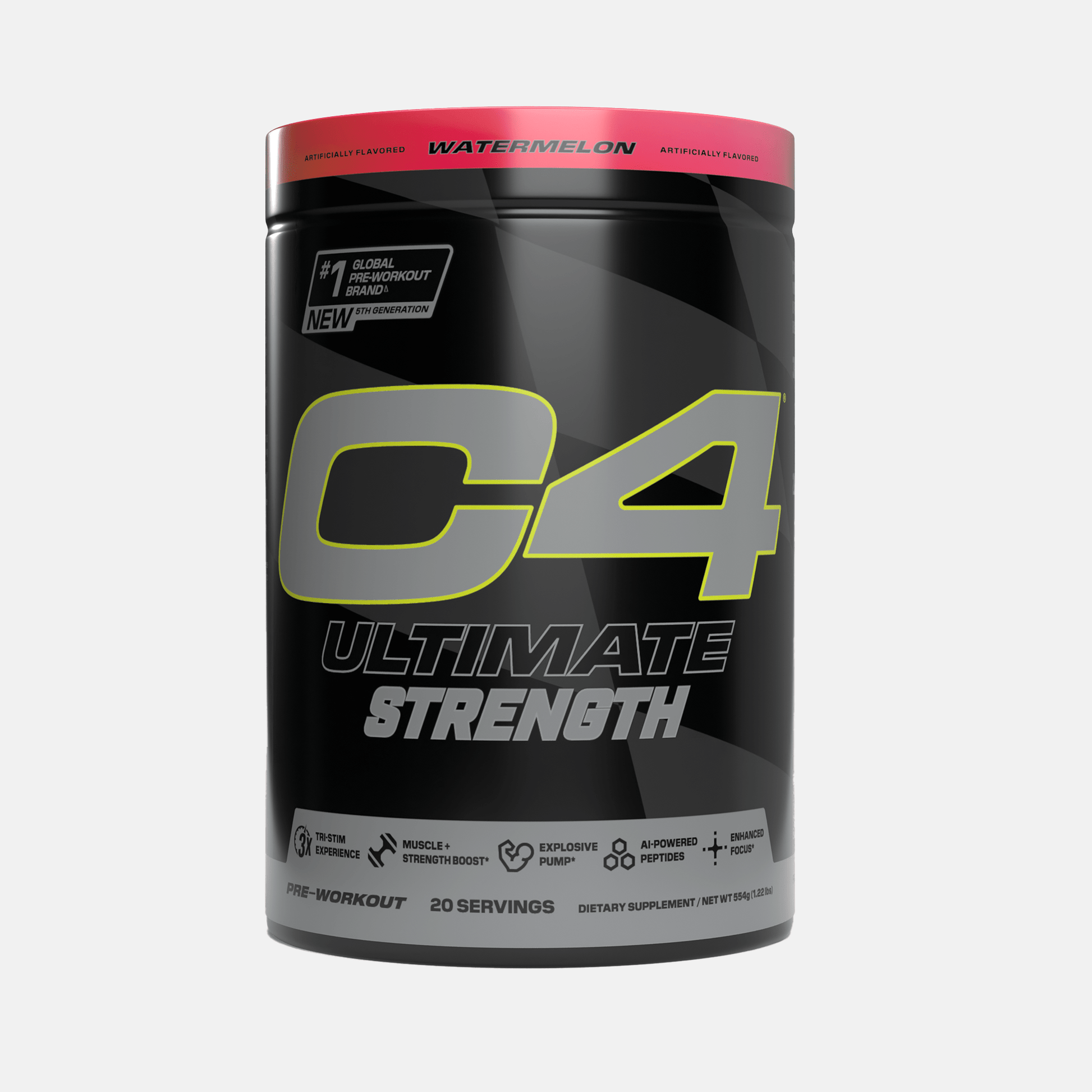 C4 Ultimate Strength Pre Workout Powder View 2