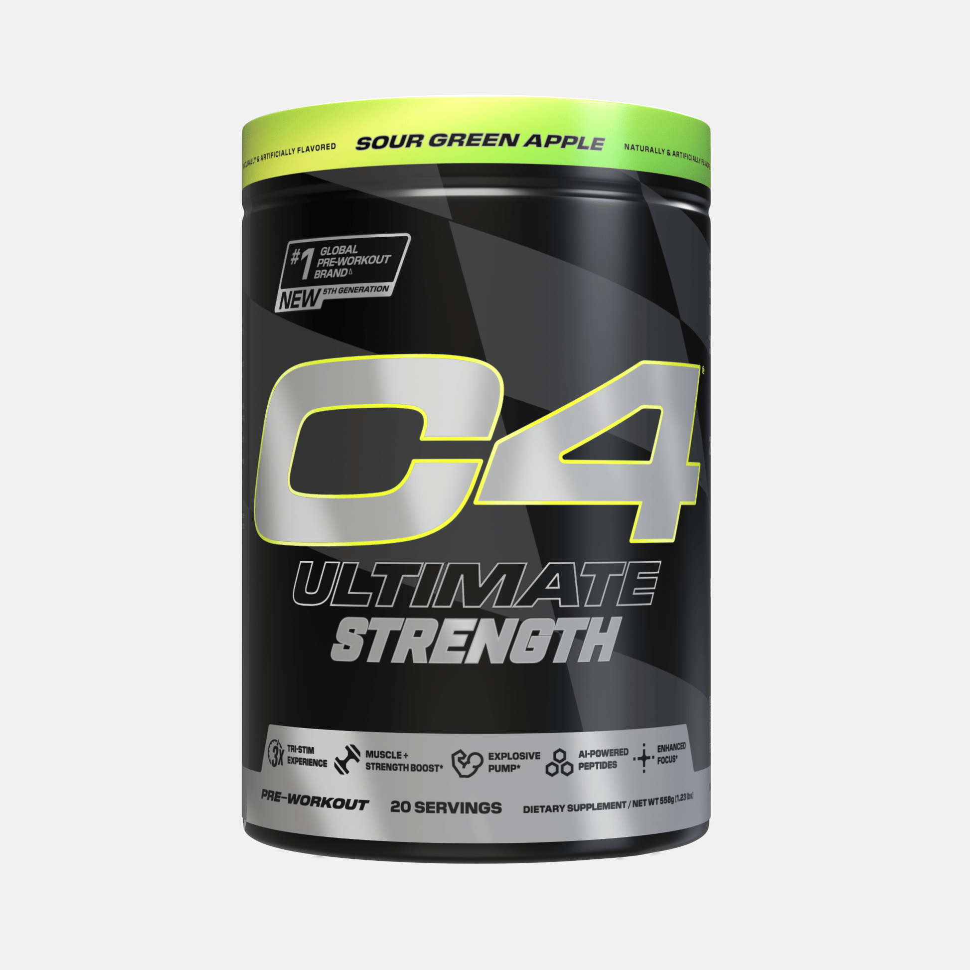 C4 Ultimate Strength Pre Workout Powder View 6