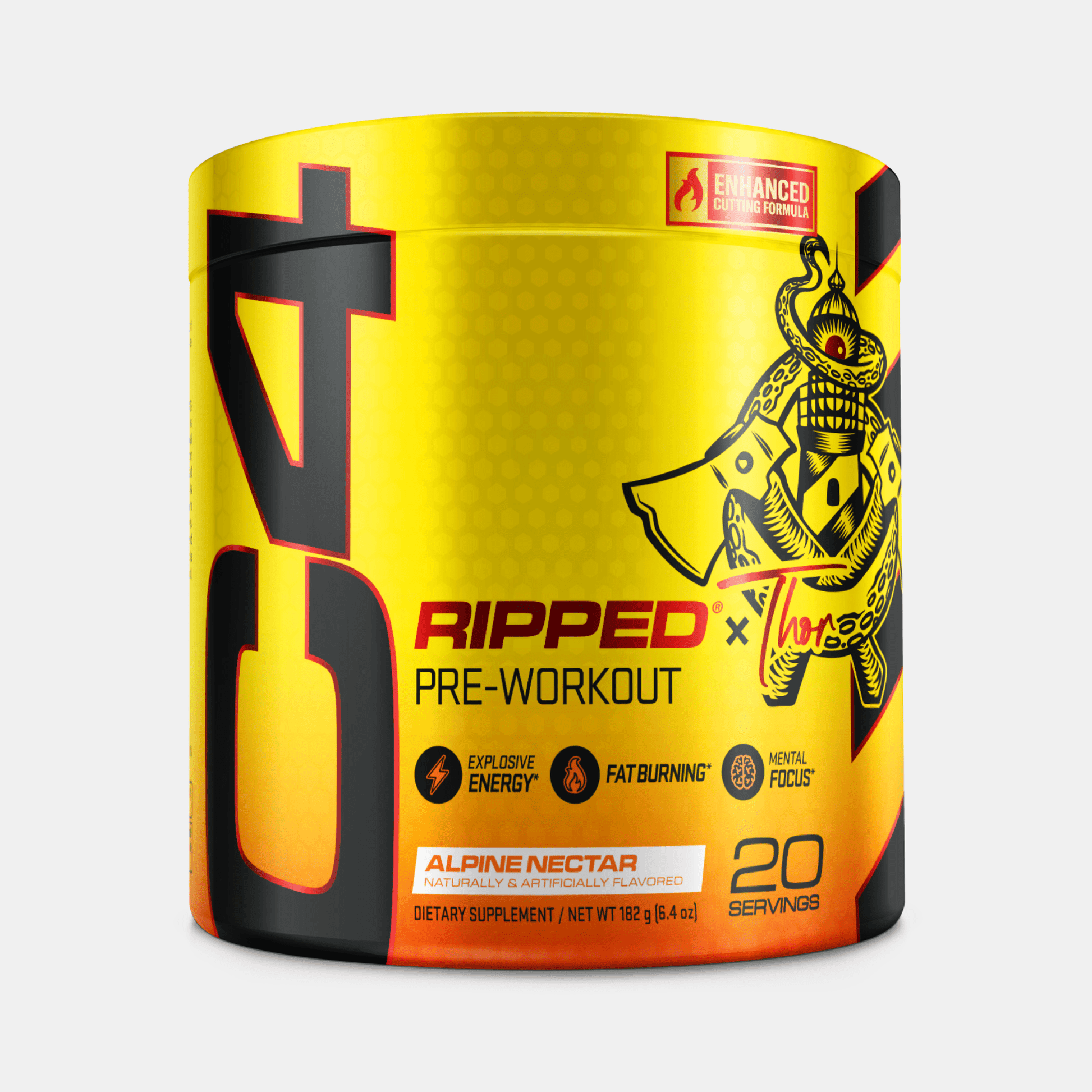C4 Ripped® x THOR Pre Workout Powder View 1
