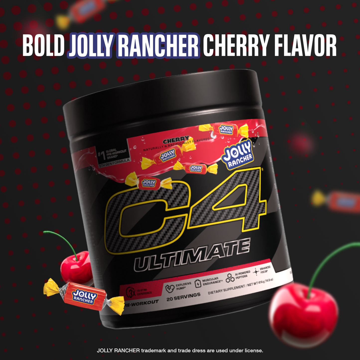 C4 Ultimate x JOLLY RANCHER Cherry