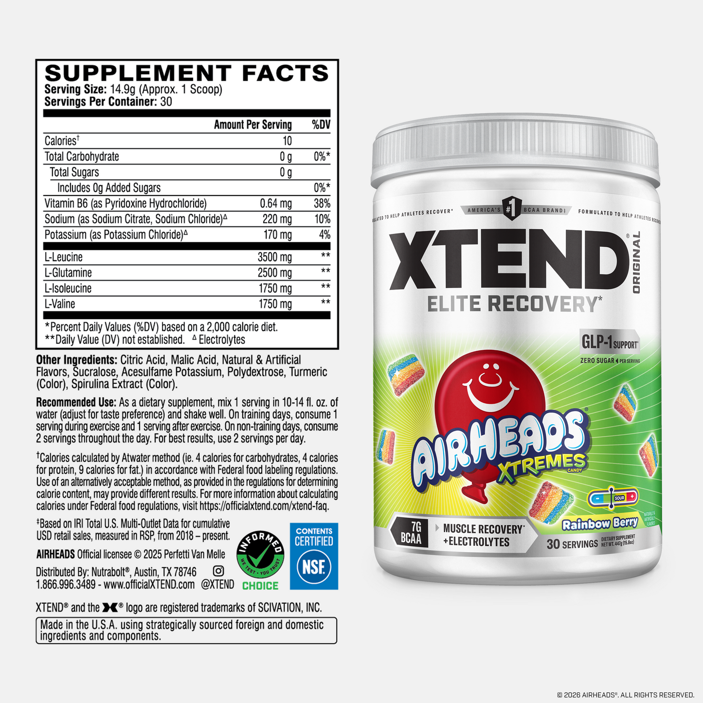 XTEND® x Airheads® XTREME