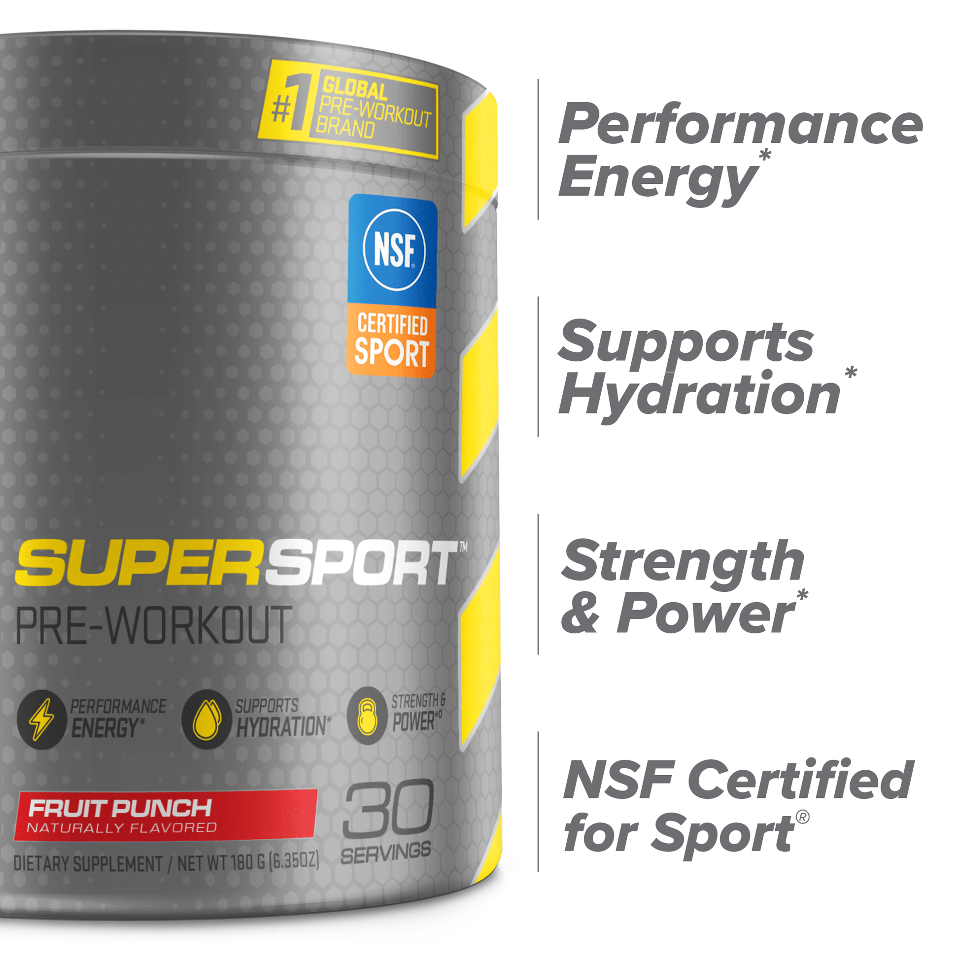 C4 SuperSport™ Pre Workout Powder View 9