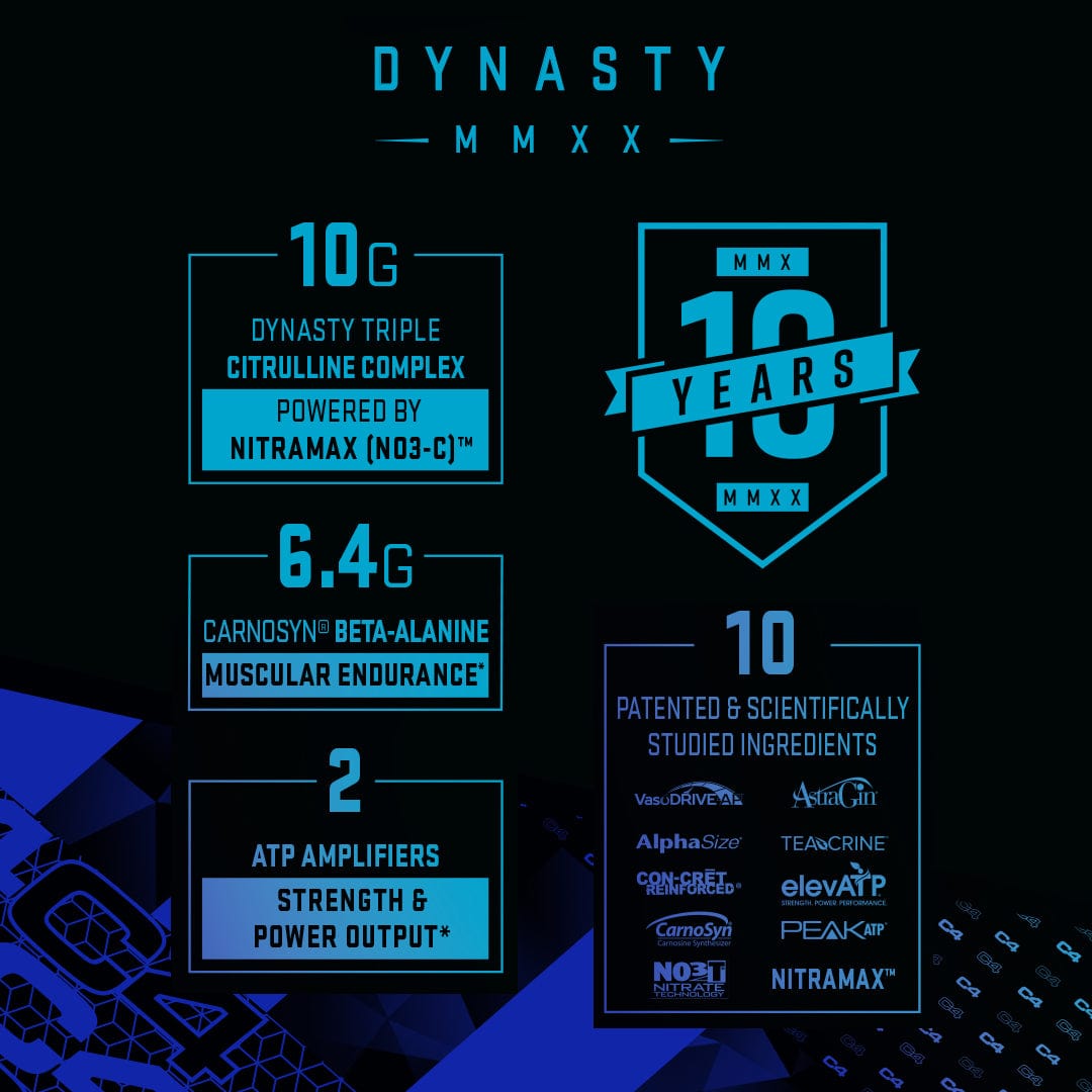 c4 dynasty mmx pre workout ingredients