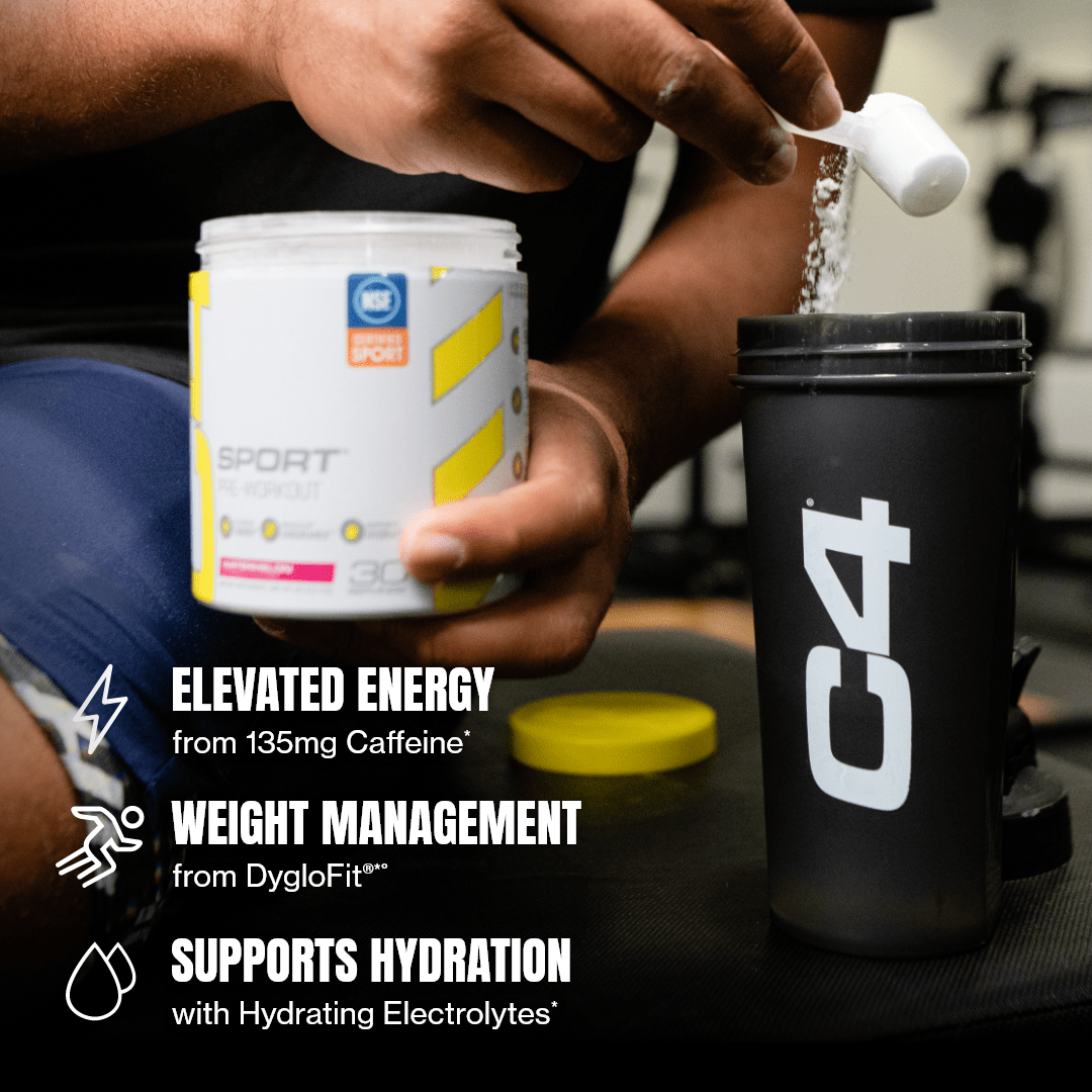 C4 Ripped® Sport Pre Workout Powder