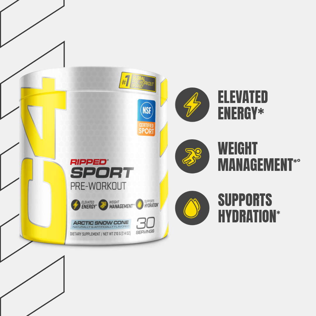 C4 Ripped® Sport Pre Workout Powder