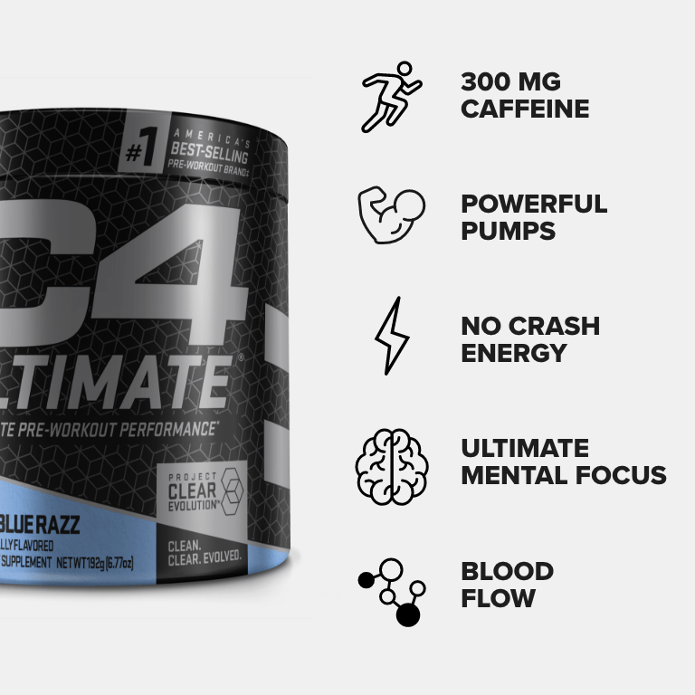 C4 Ultimate Pre Workout Powder