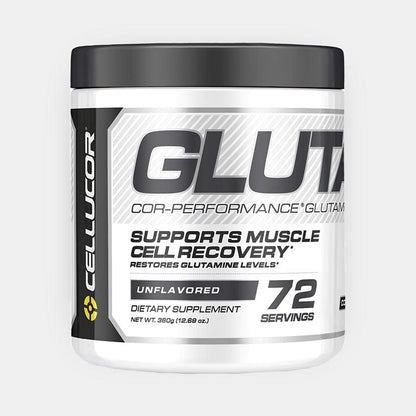 glutamine recovery powder, unflavored, 72 servings