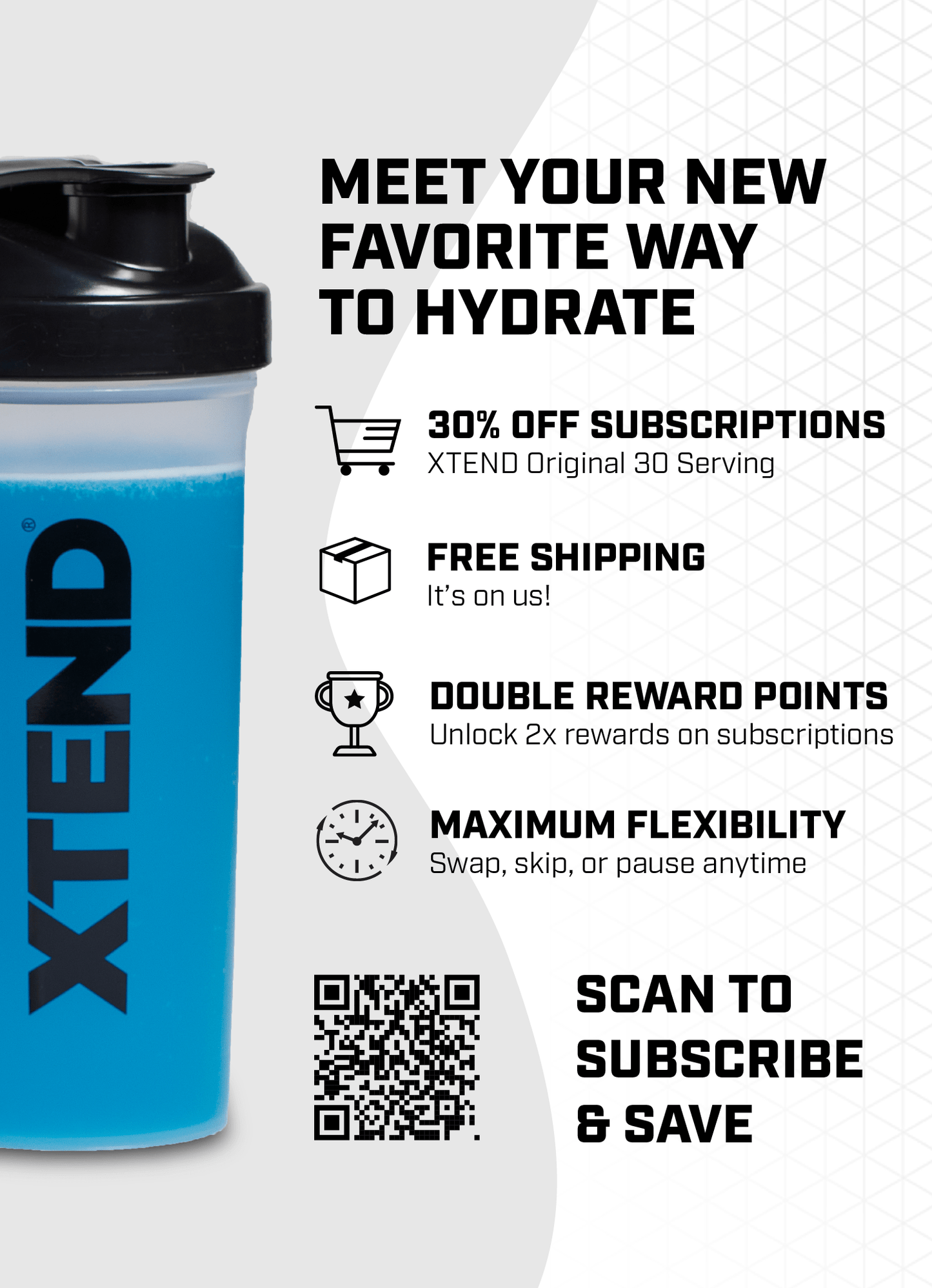 XTEND Hydrate & Recover Insert