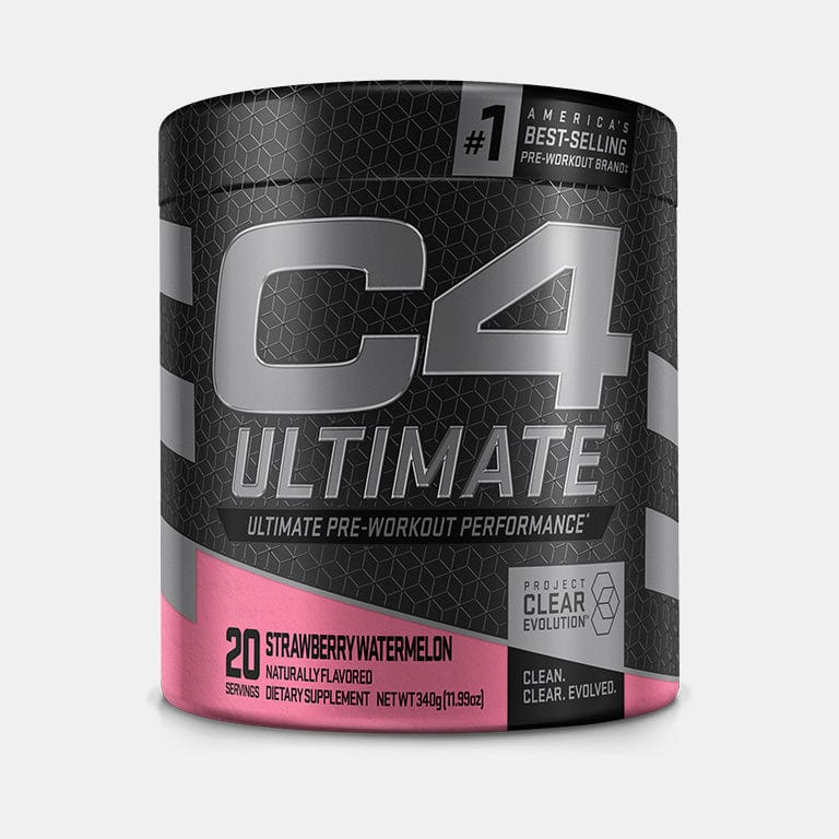 c4 ultimate pre workout powder, strawberry watermelon, 30 servings