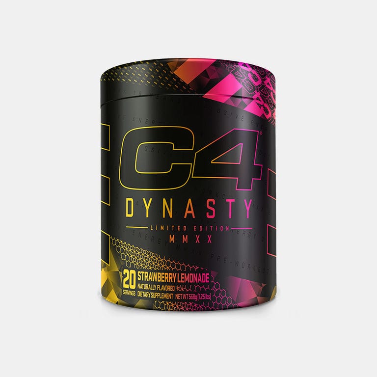 c4 dynasty mmx pre workout, strawberry lemonade, 20 servings