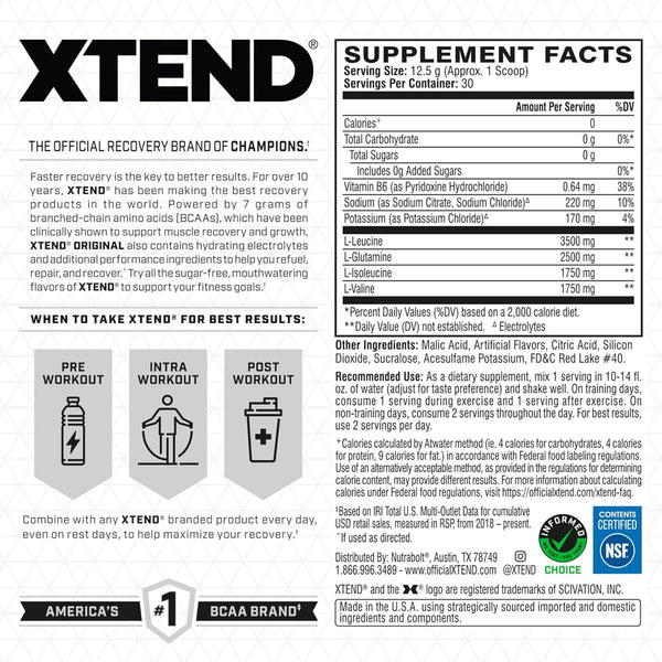 XTEND? Original BCAA Powder View 2