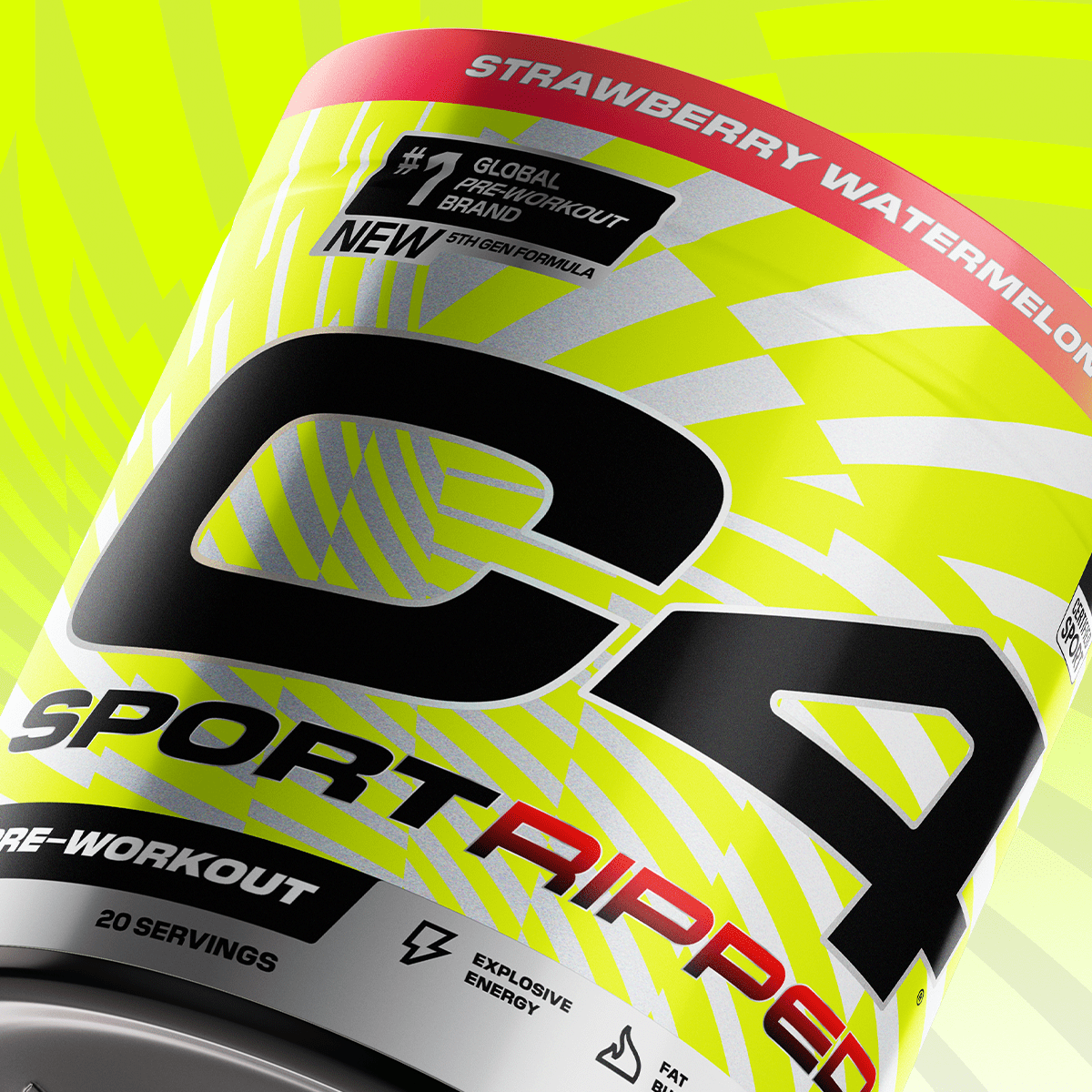 C4 Sport® Ripped Pre Workout Powder View 7