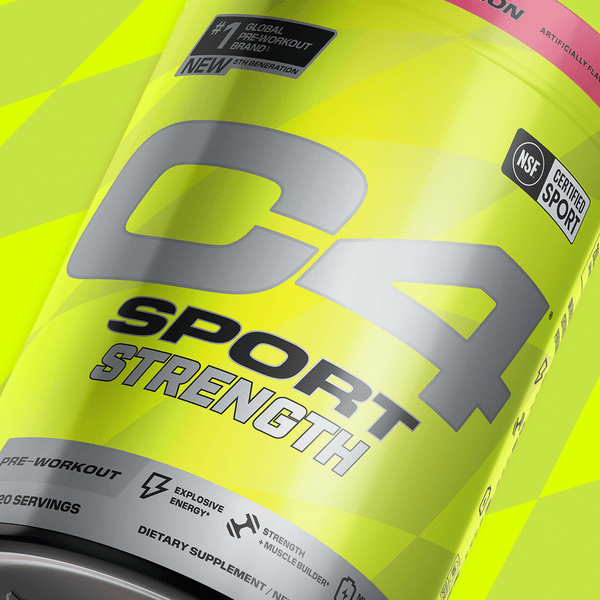 C4 Sport® Strength Pre Workout Powder View 8