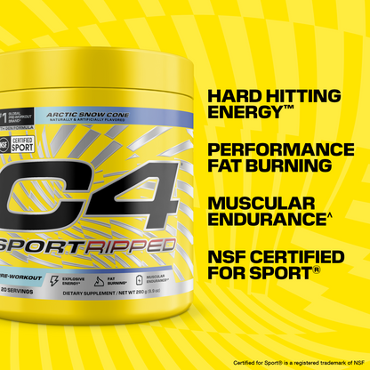 C4 Sport Ripped™ Pre-Workout