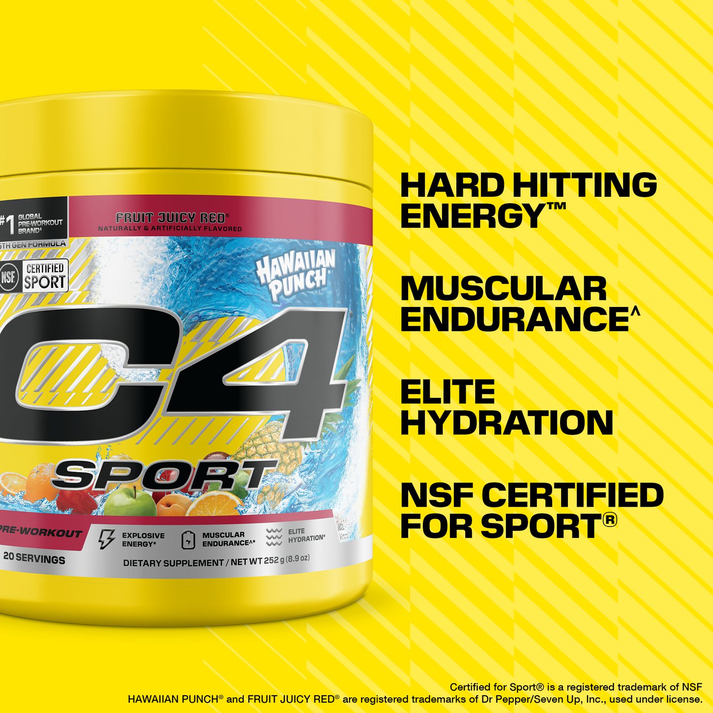 C4 Sport® x Hawaiian Punch Pre-Workout