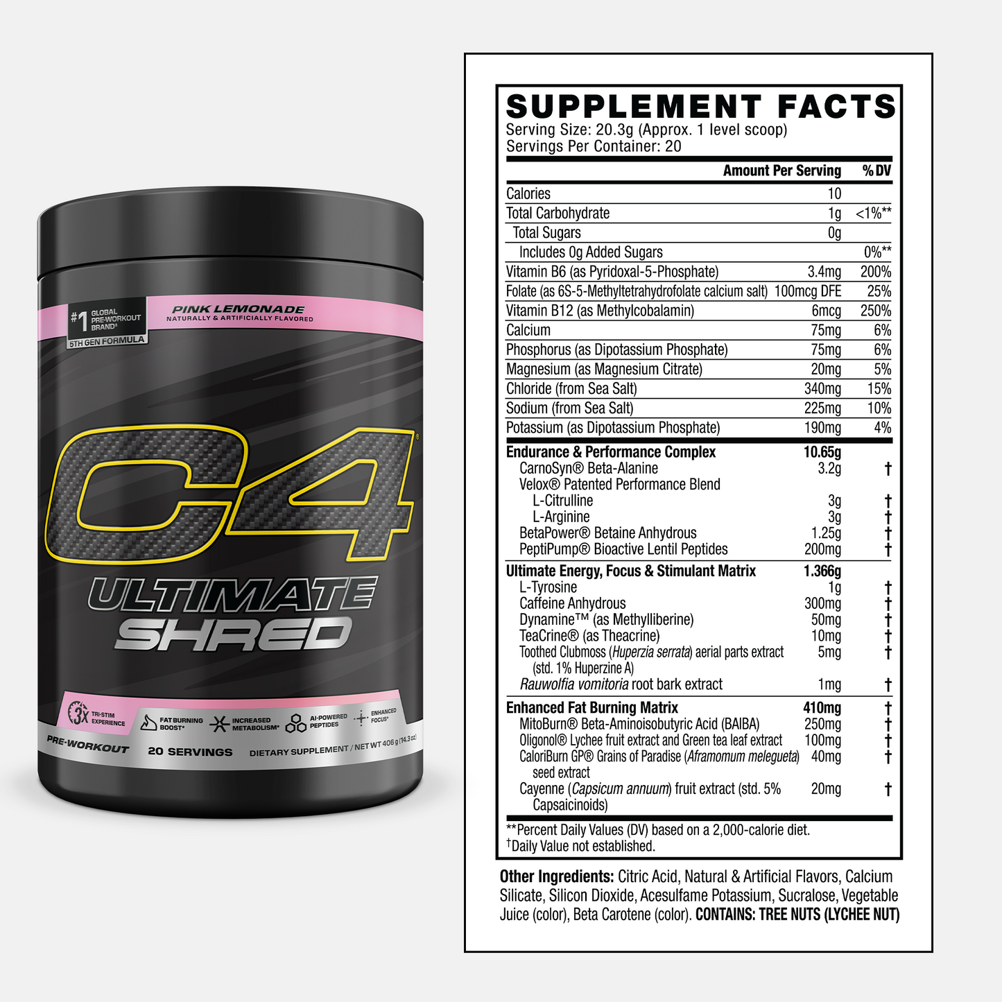 C4 Ultimate Shred Pre-Workout