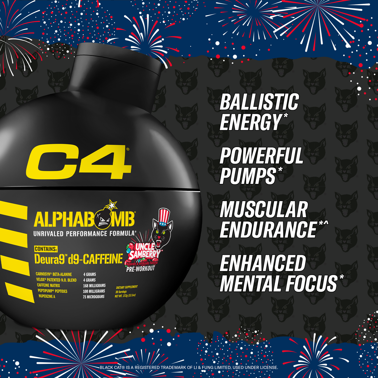 C4 AlphaBomb™ x Black Cat®