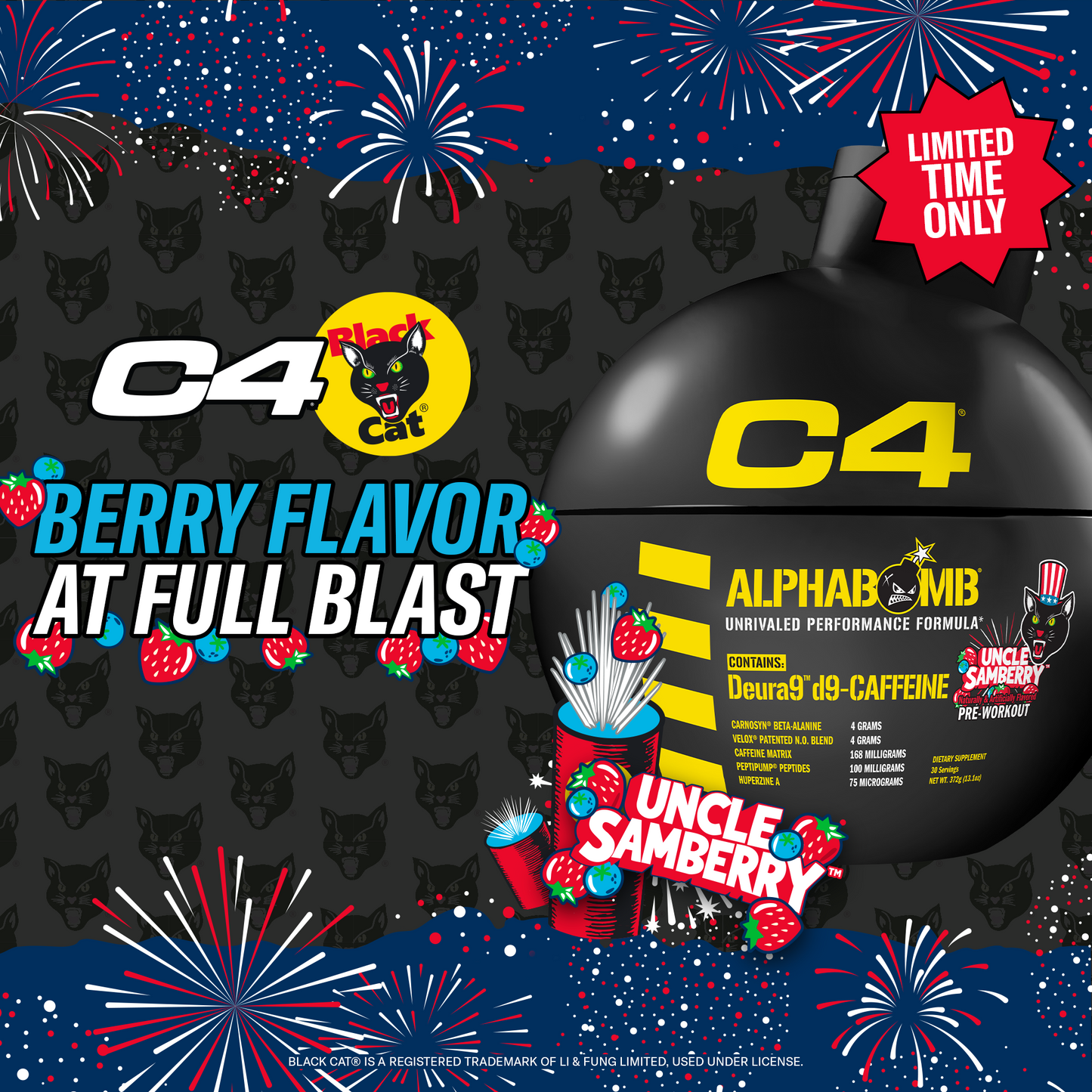 C4 AlphaBomb™ x Black Cat®