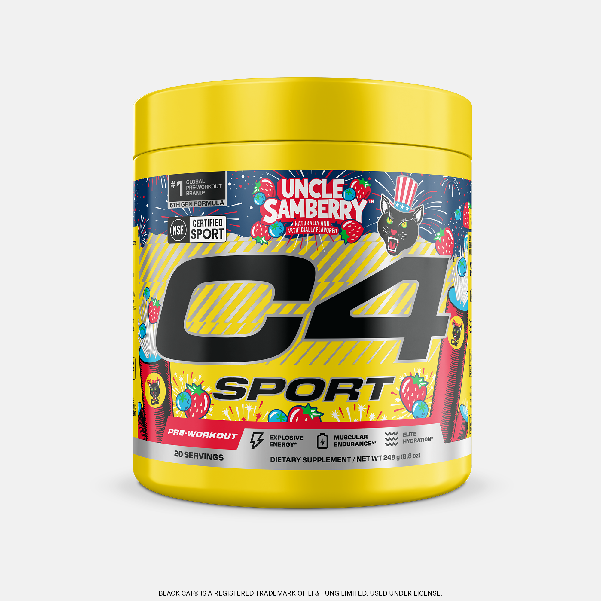 C4 Sport® Pre-Workout x Black Cat®