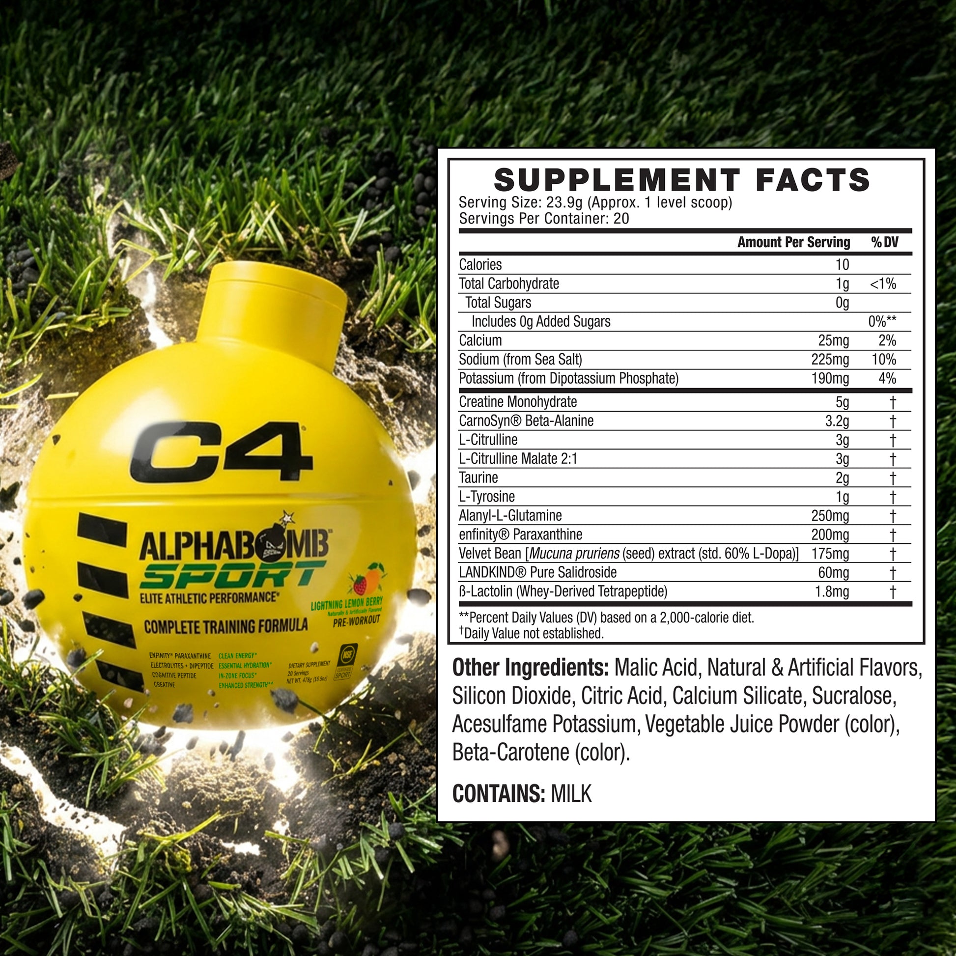 20 Servings / Lightning Lemon Berry - 2