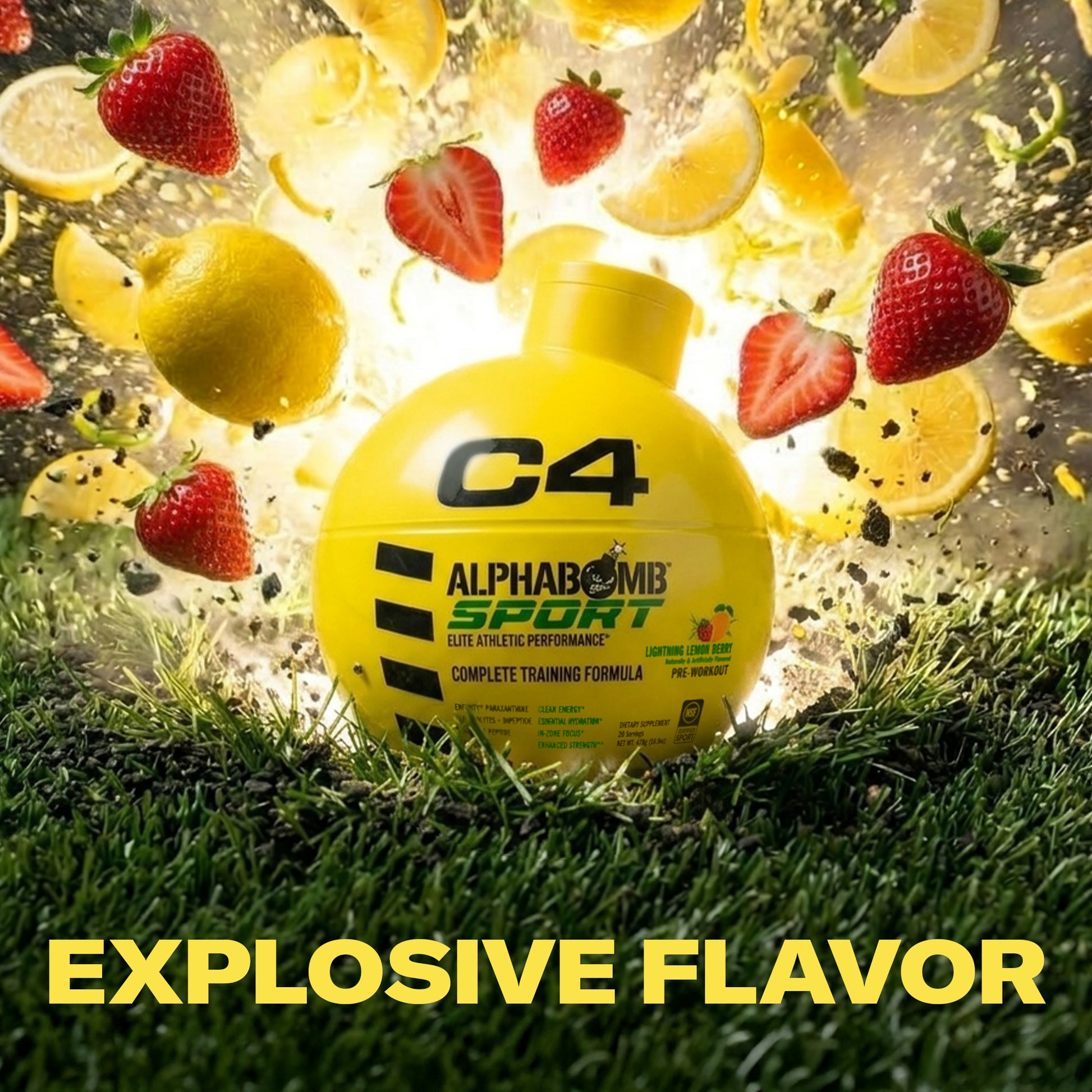 20 Servings / Lightning Lemon Berry - 4