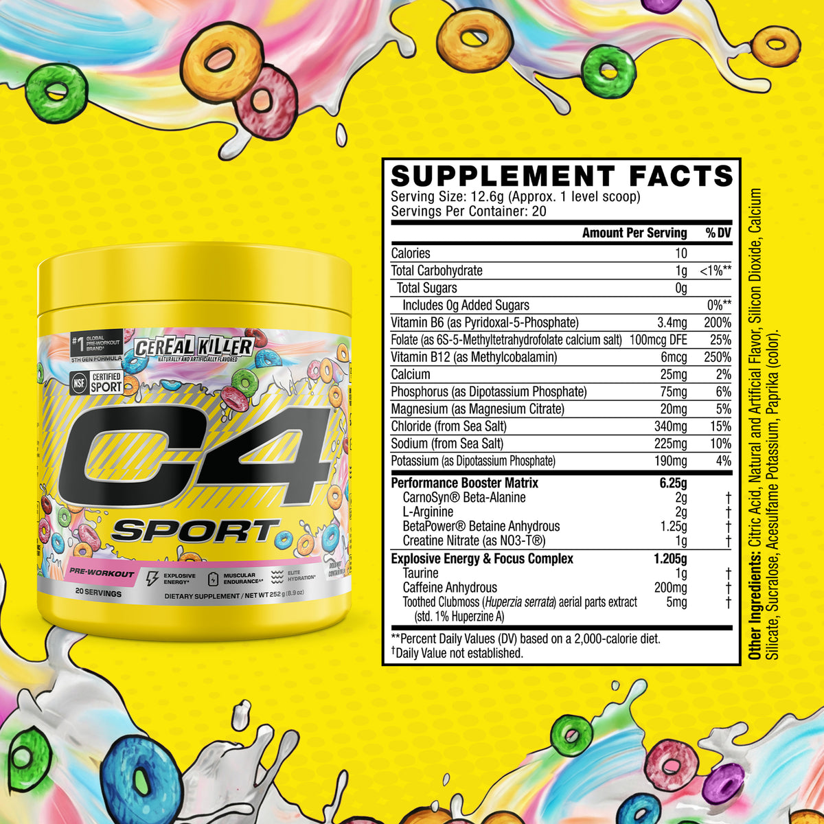 C4 Sport® Pre-Workout Cereal Killer