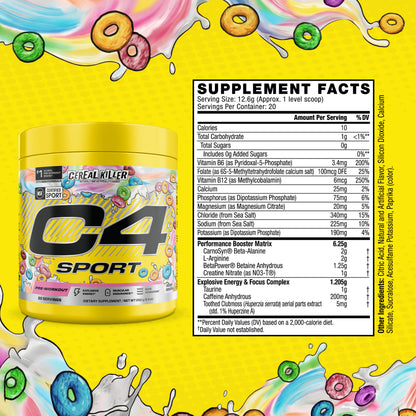 C4 Sport® Pre-Workout Cereal Killer