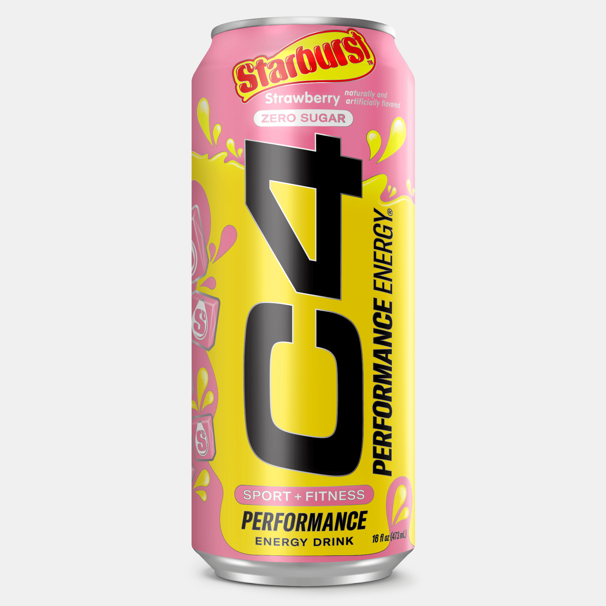 C4 Energy X Starburst™ Candy, Energy Drink 16oz (12-Pack)
