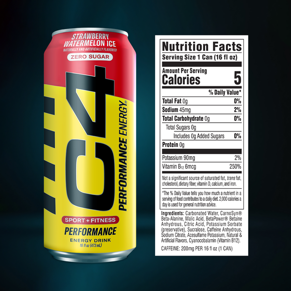 C4 Performance Energy® Carbonated View 2
