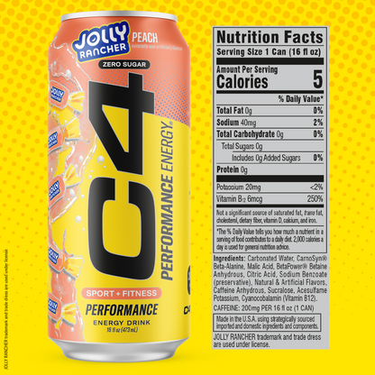 C4 Performance Energy® x JOLLY RANCHER Peach