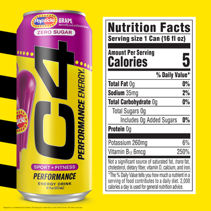 C4 Performance Energy® X Popsicle®