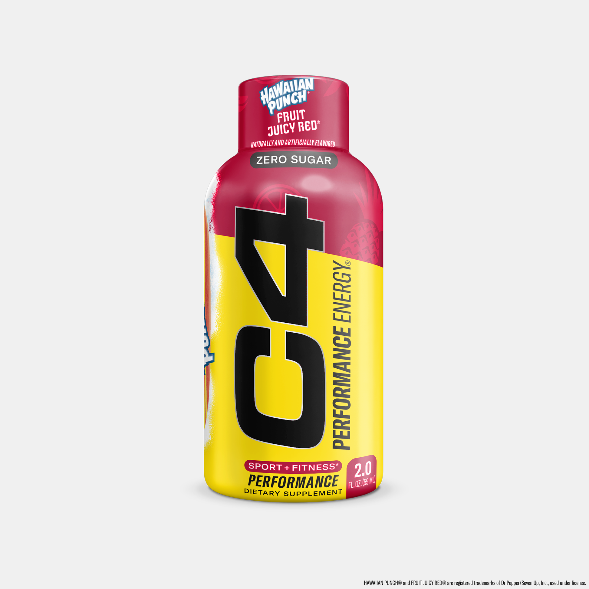 C4u C4 Energy Shots Hawaiian Punch Fruit Juicy Red — product image