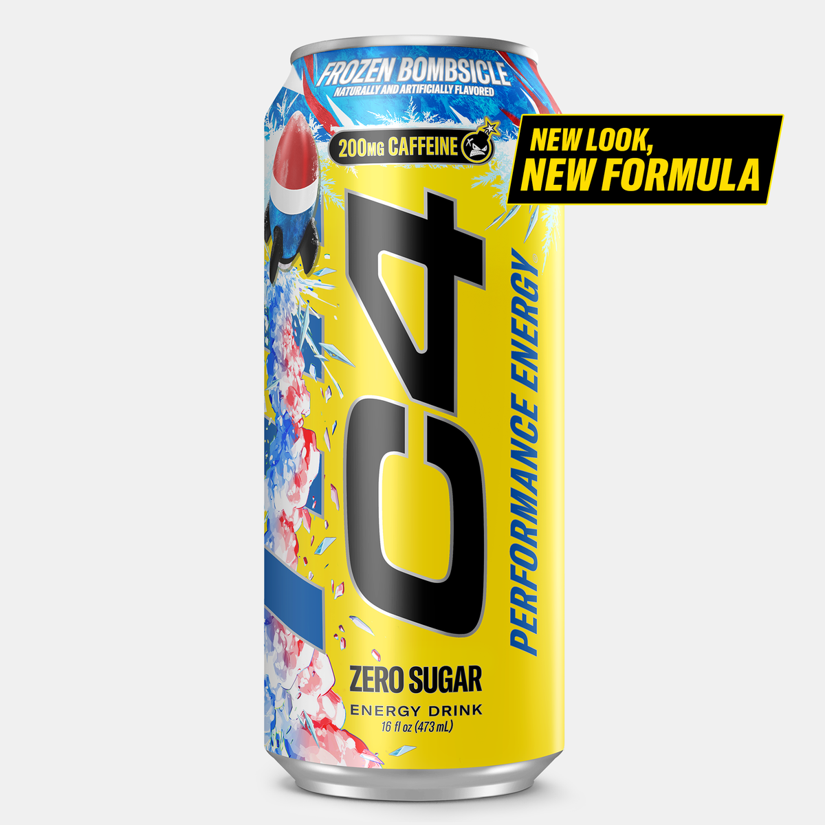 C4® Energy Carbonated | Energy Drink 12oz & 16oz (12-Pack)