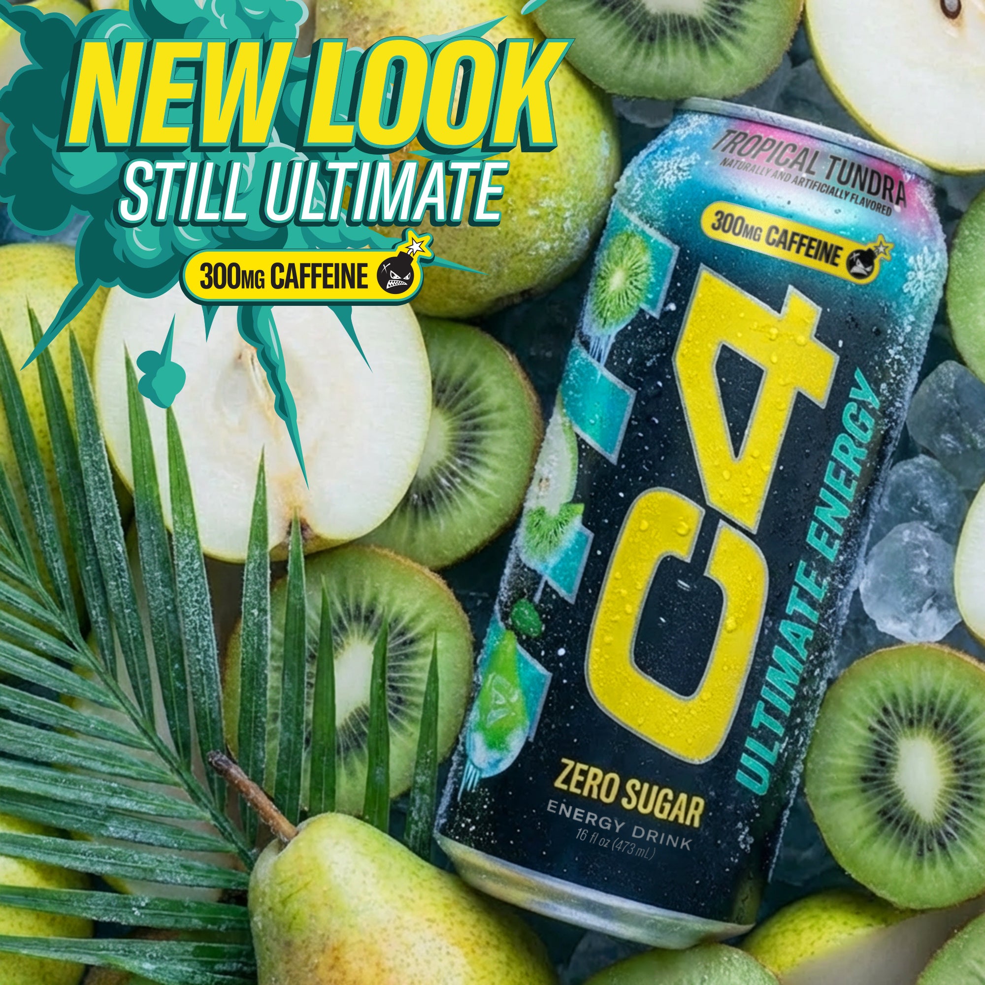 C4 Ultimate® Frost Carbonated | Sugar Free Performance Energy 16oz
