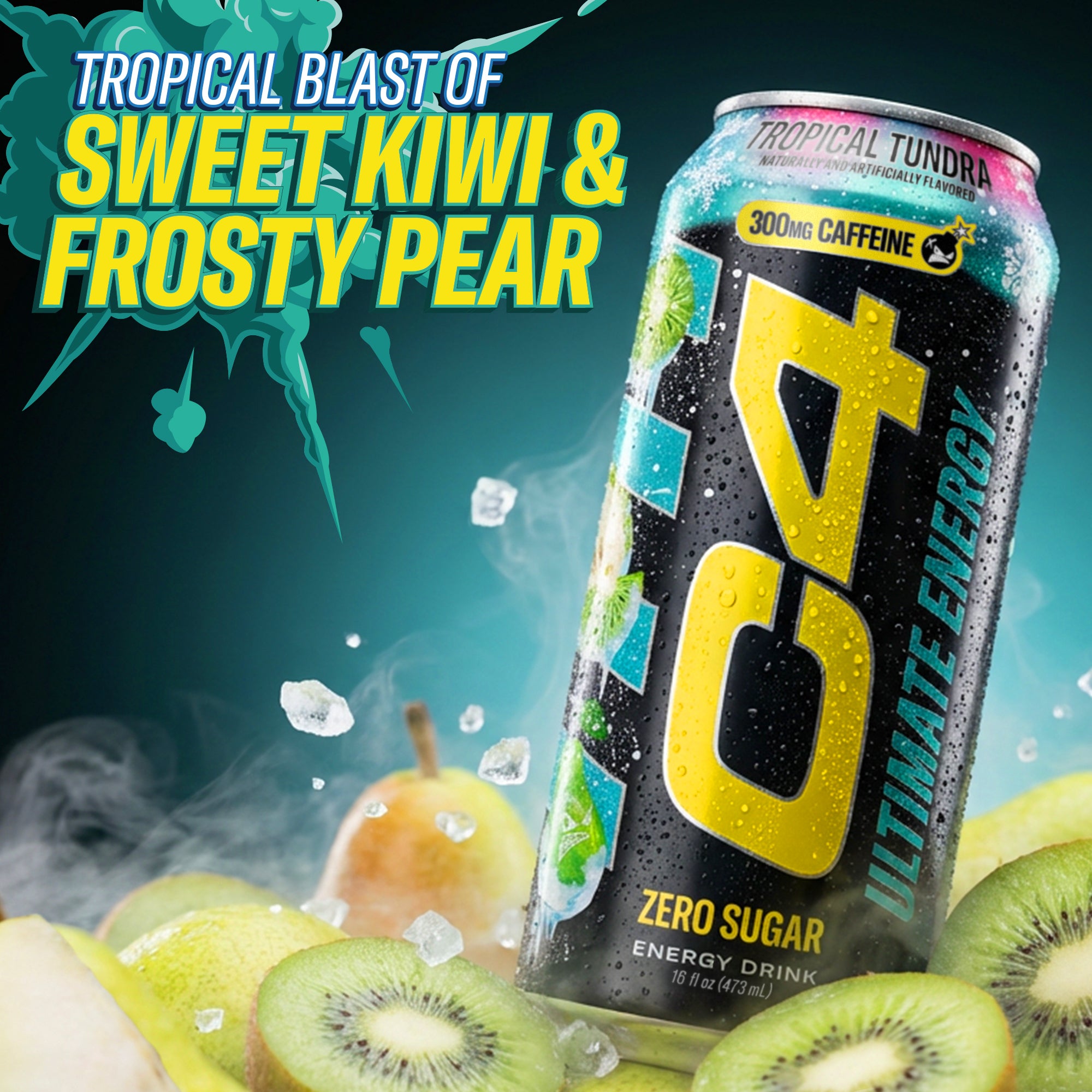 C4 Ultimate® Frost Carbonated | Sugar Free Performance Energy 16oz