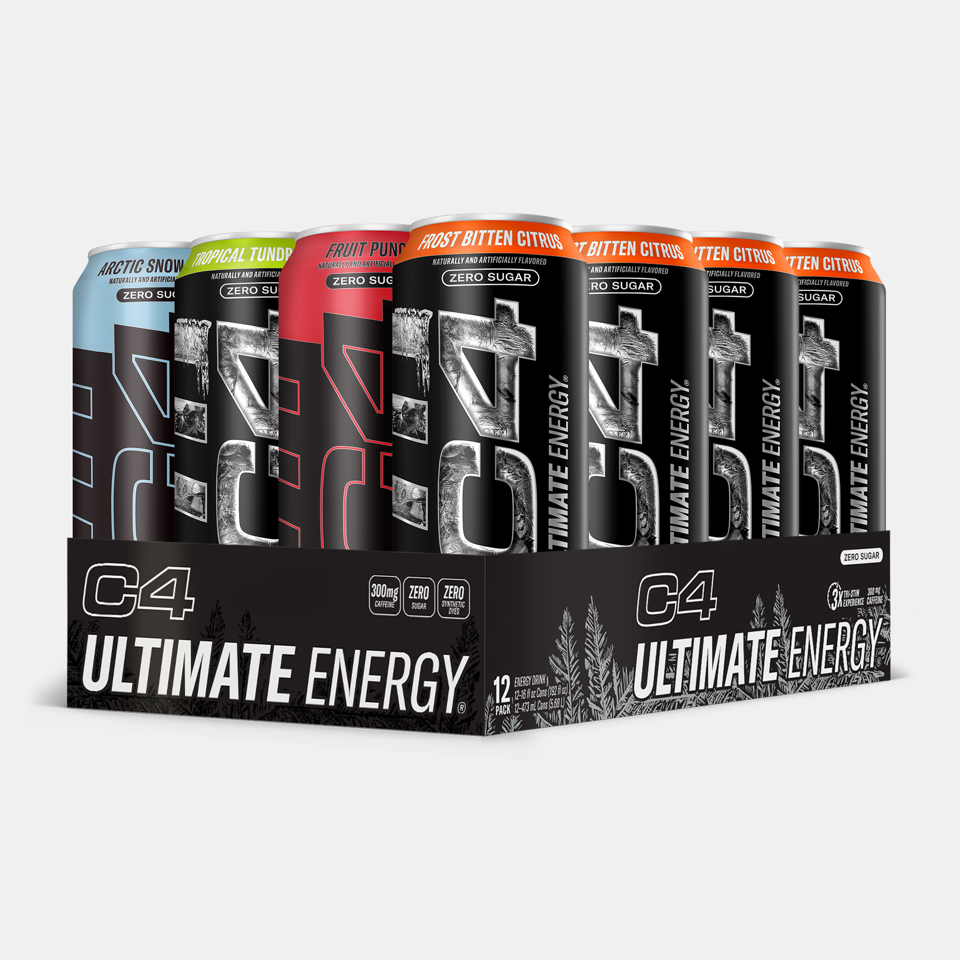 ID-C4RM、ID-C4RCセット C4 Ultimate Energy® Variety Pack – Cellucor