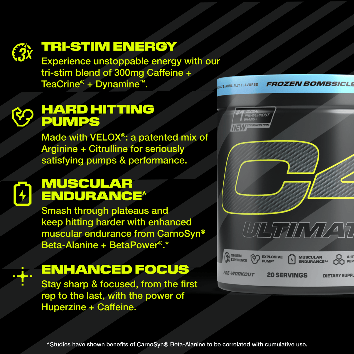 C4 Ultimate Pre Workout Powder Cellucor