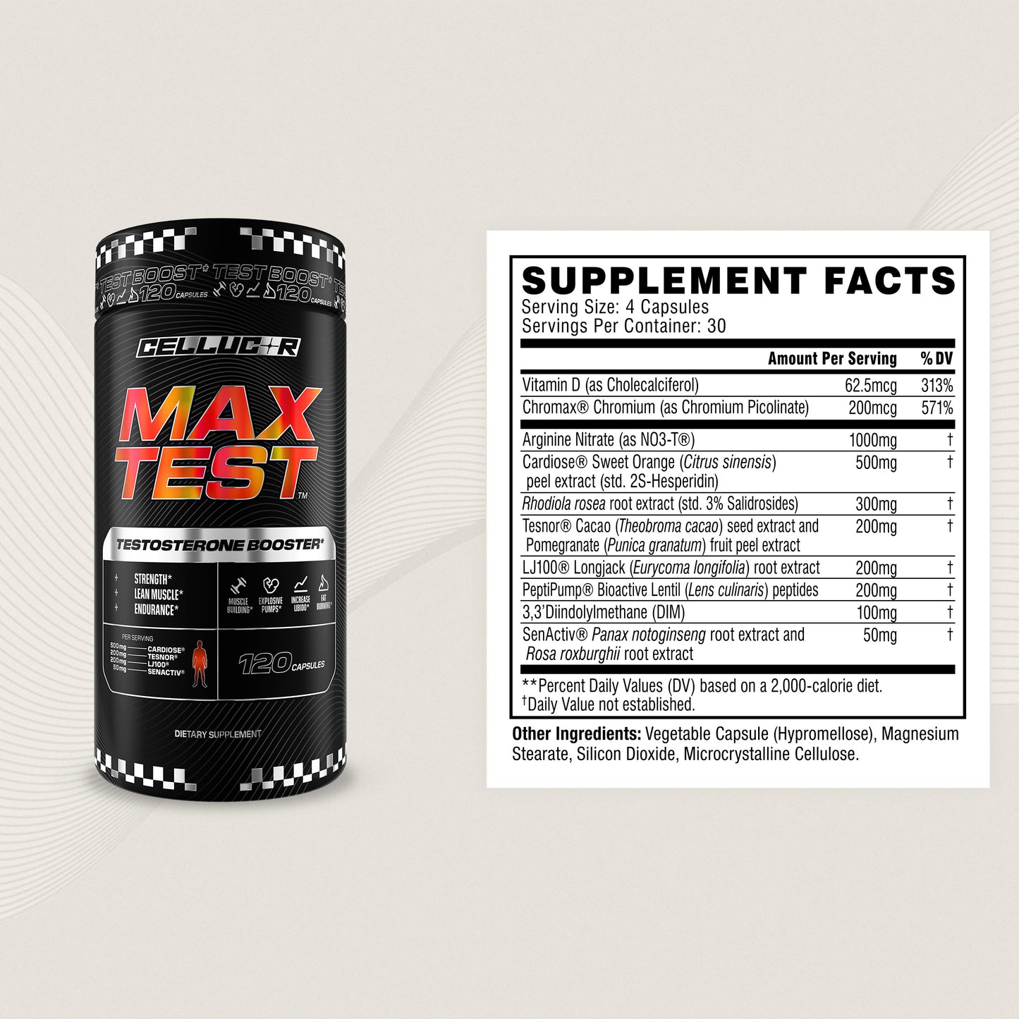 Cellucor Max Test™ Testosterone Booster