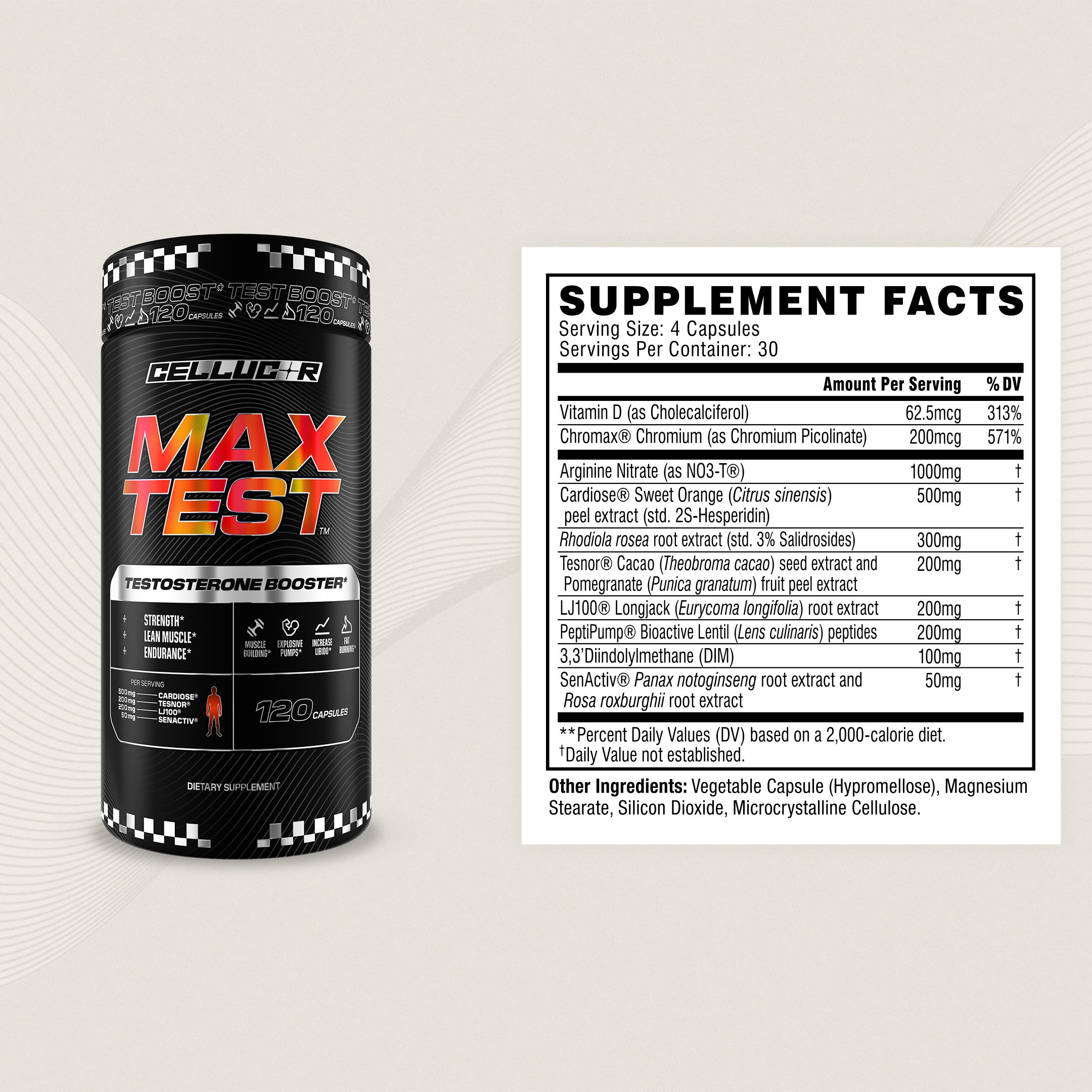 Cellucor Max Test™ Testosterone Booster