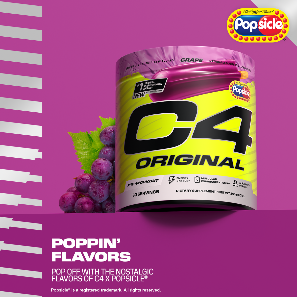 Posicle P C4 Original x Popsicle Pre Workout – Cellucor