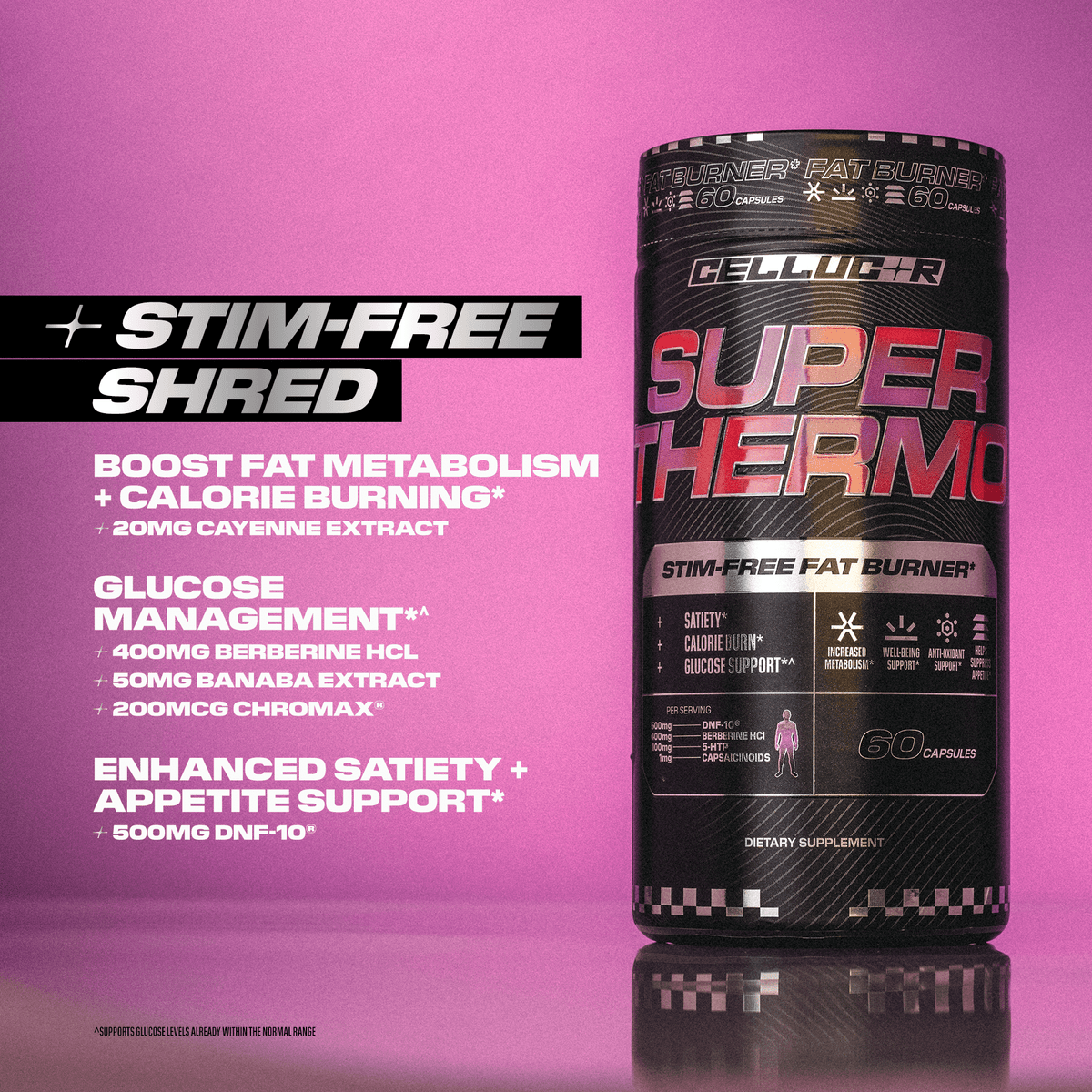 Cellucor® Super Thermo™ Stim-Free Fat Burner