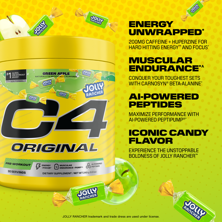 C4 Original x JOLLY RANCHER Pre-Workout – Cellucor