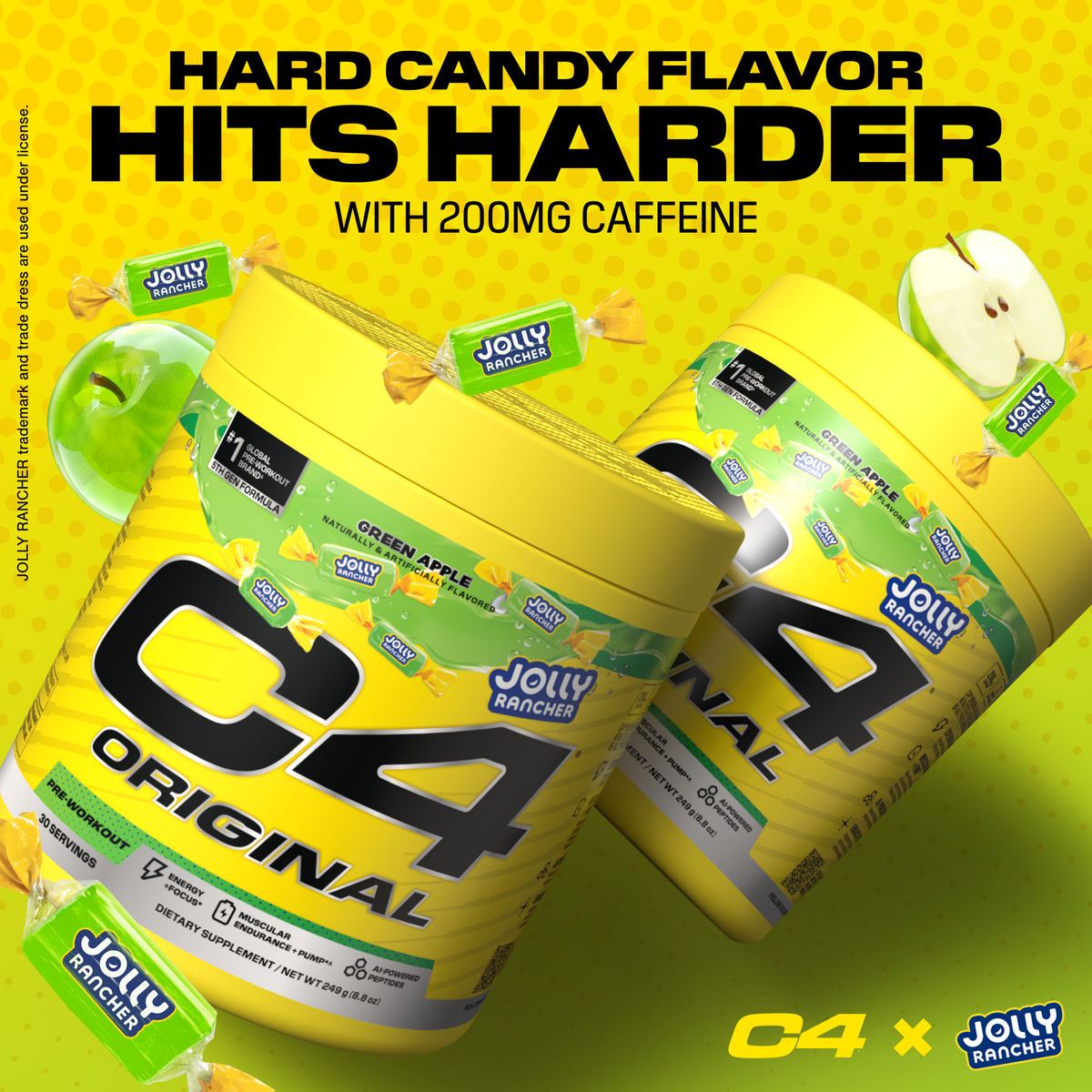 C4 Original x JOLLY RANCHER Pre-Workout – Cellucor