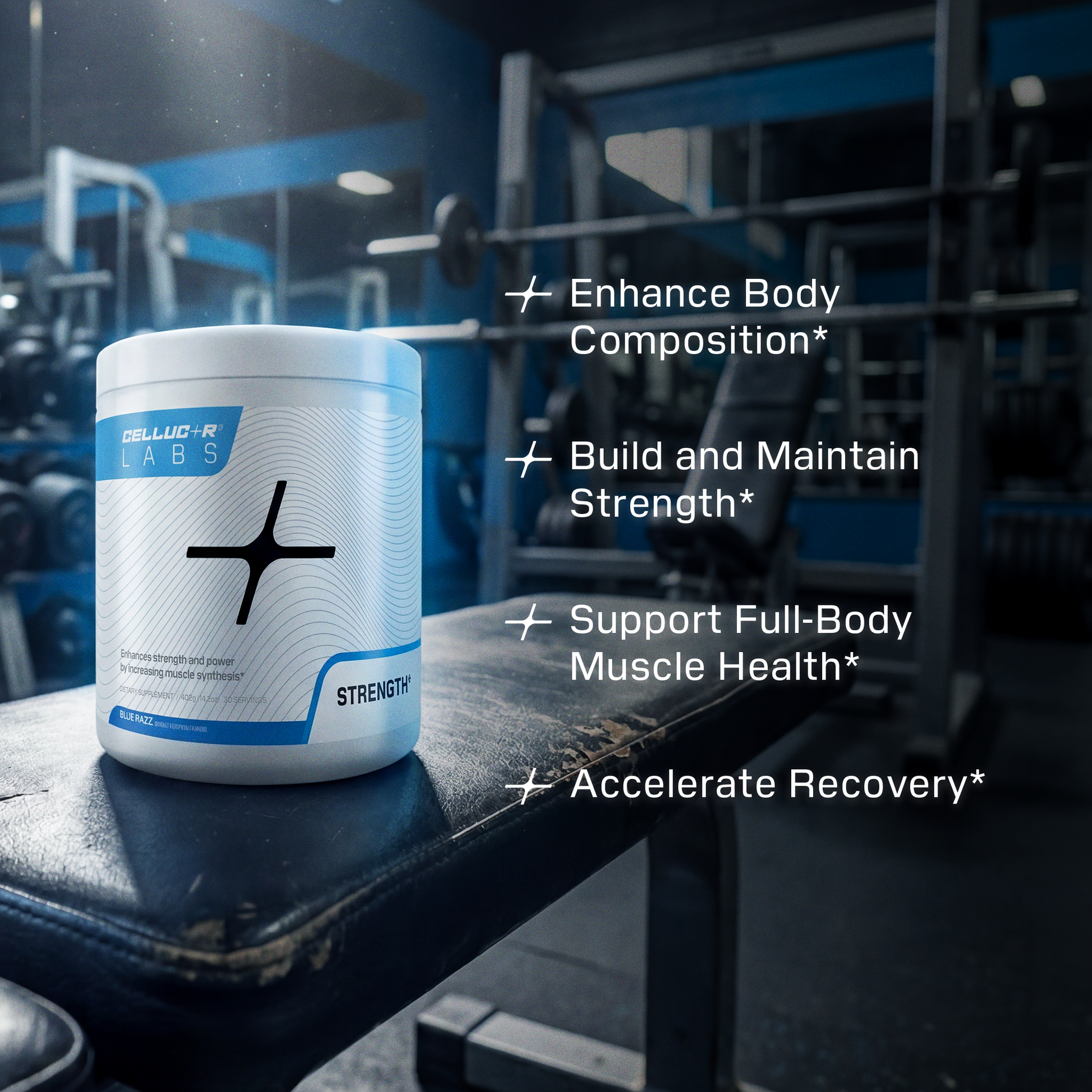 30 Servings / Blue Razz - 3