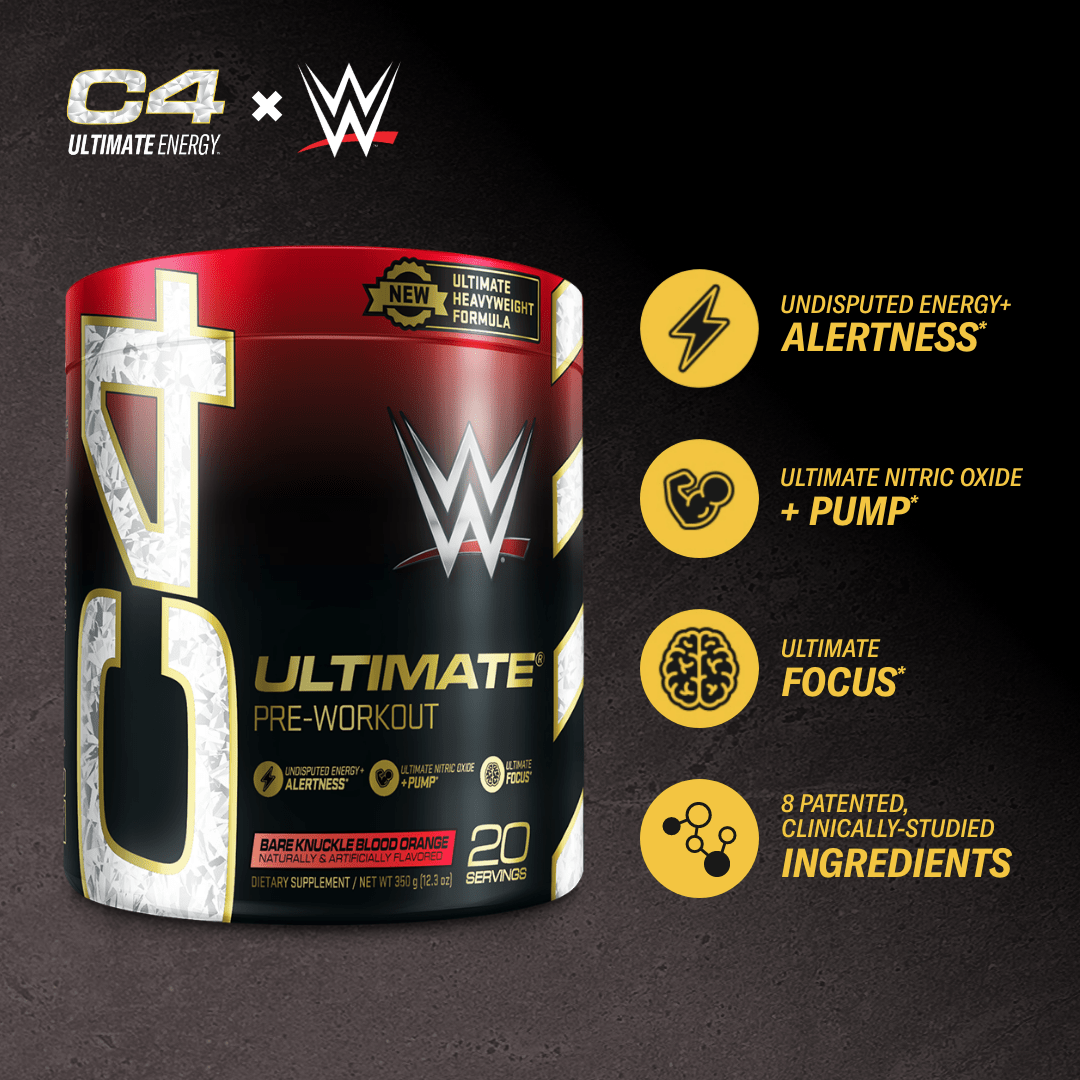 C4 Ultimate® X WWE® Pre Workout Powder