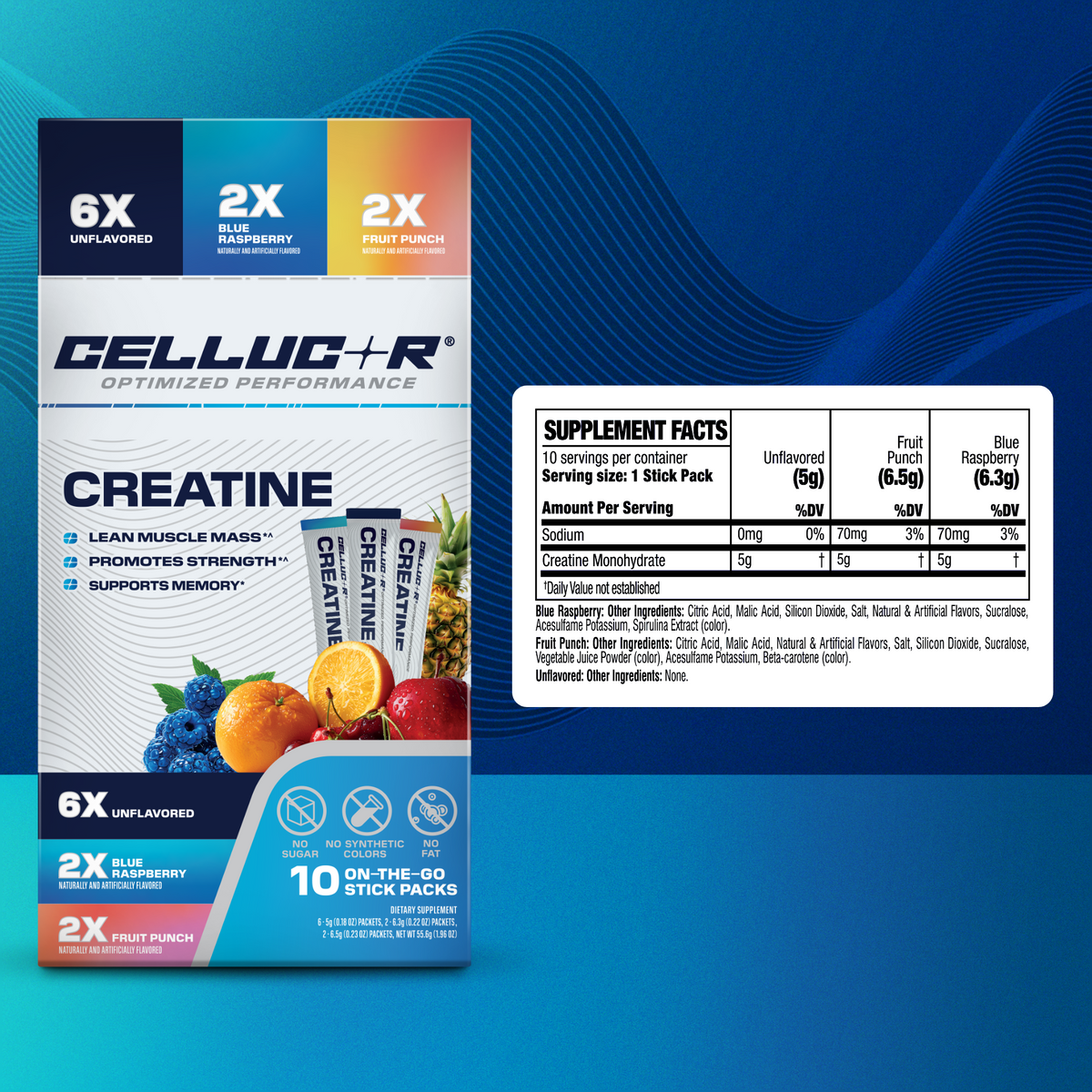 Cellucor Creatine Stick Packs